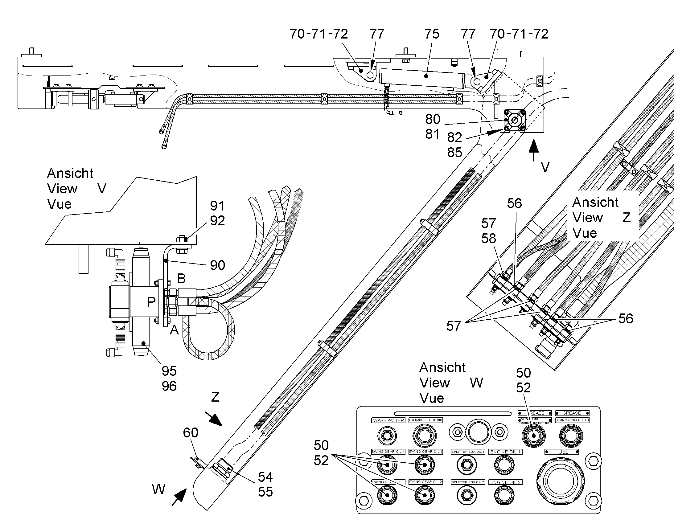 КЛАПАН ХОДОВОЙ 10030563 LIEBHERR