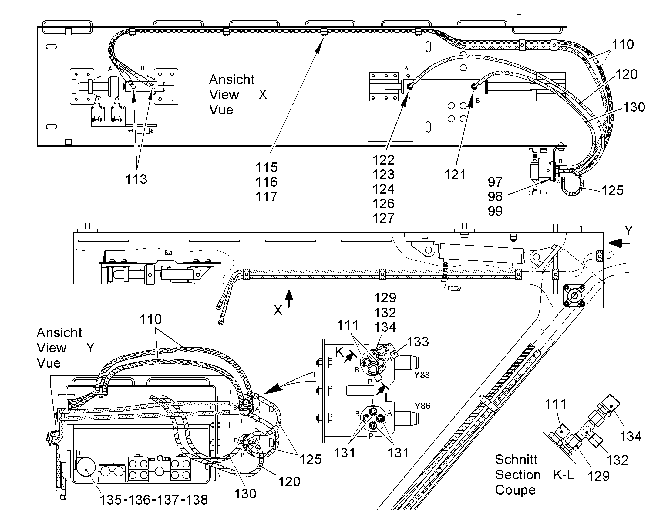 КЛАПАН ДРОССЕЛЬНЫЙ ОБРАТНЫЙ 10301909 LIEBHERR