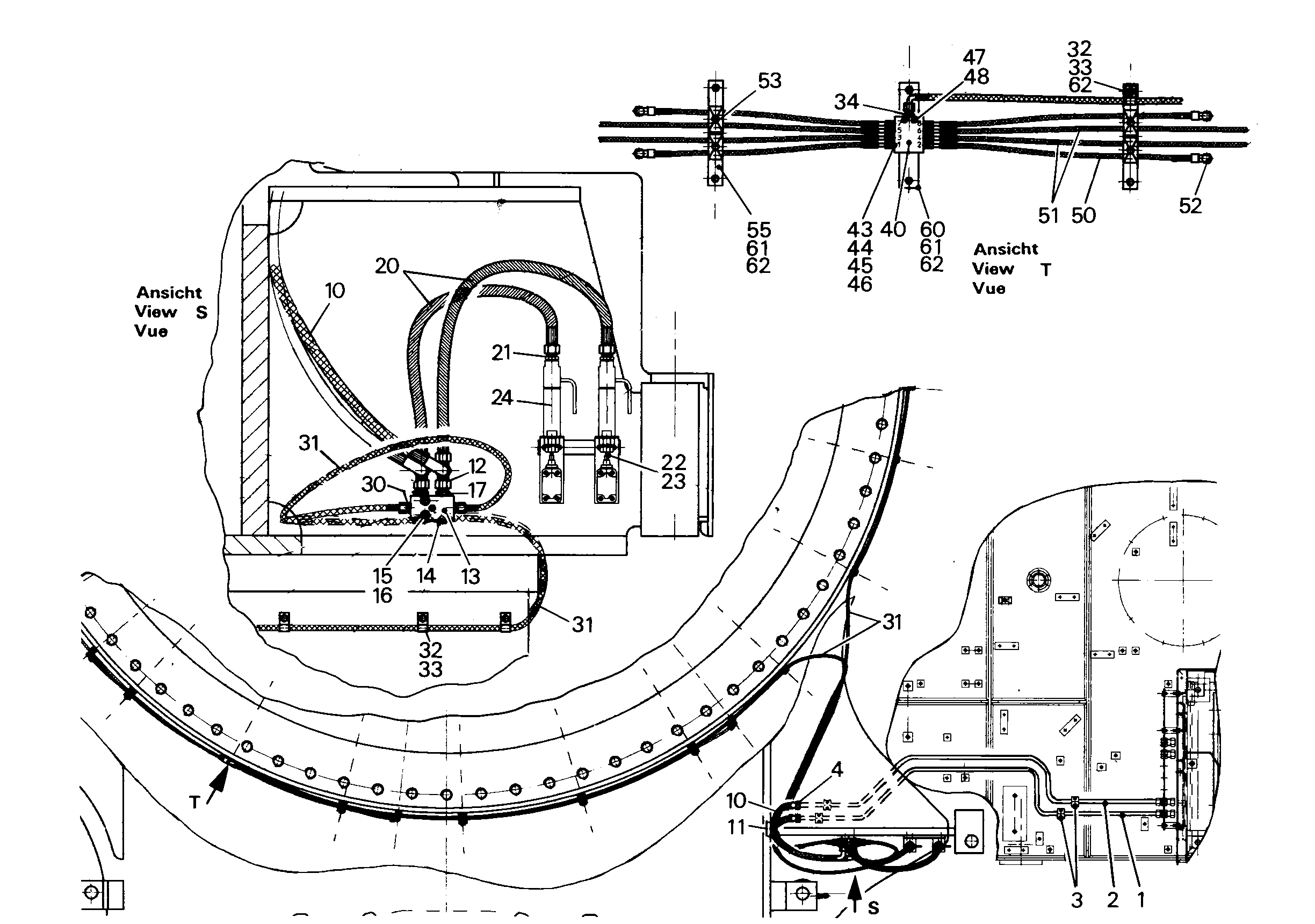 ШЛАНГ 12X550 10030630 LIEBHERR