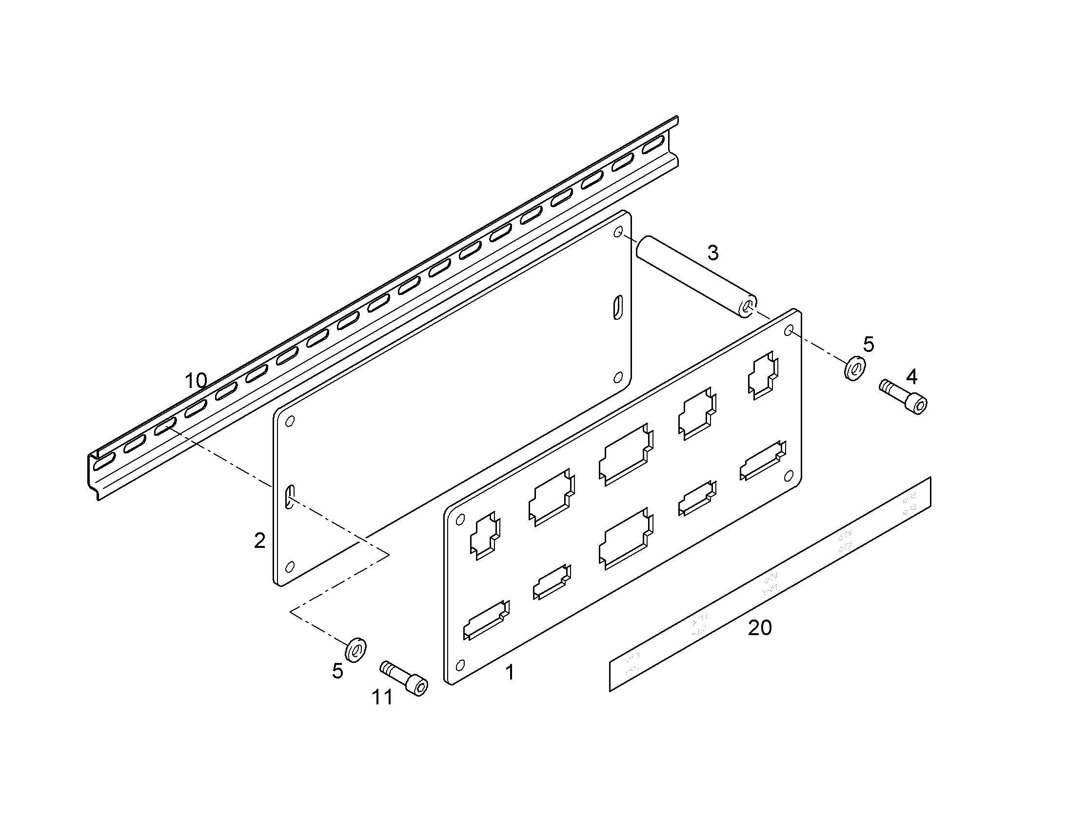 ЭТИКЕТКА 254mmX20mm 9692918 LIEBHERR