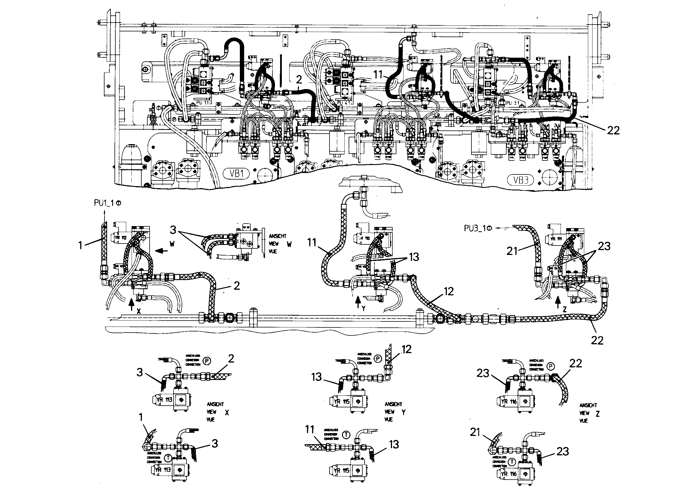 ШЛАНГ 12X400 5603790 LIEBHERR