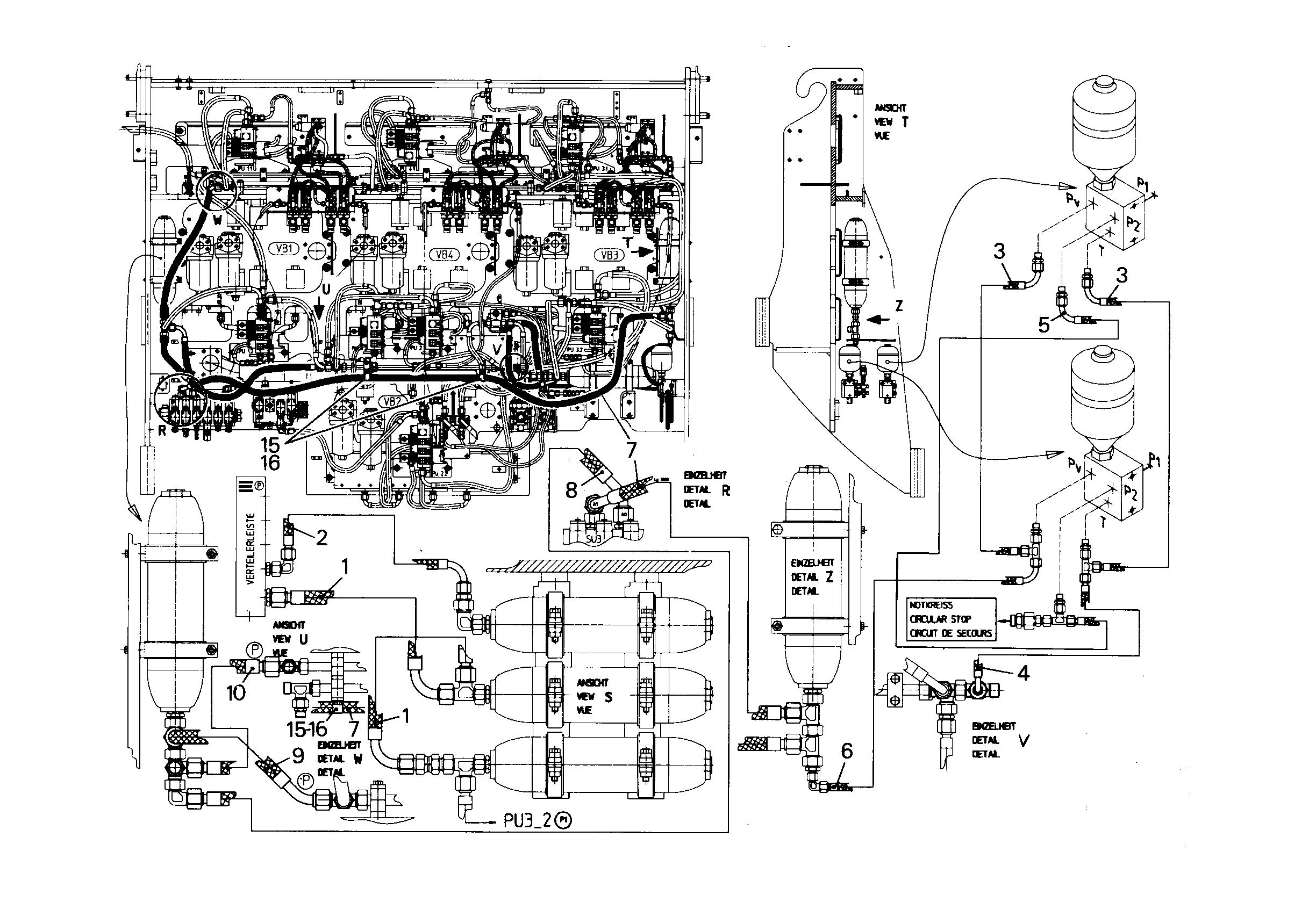 ШЛАНГ 20X3000 5609349 LIEBHERR