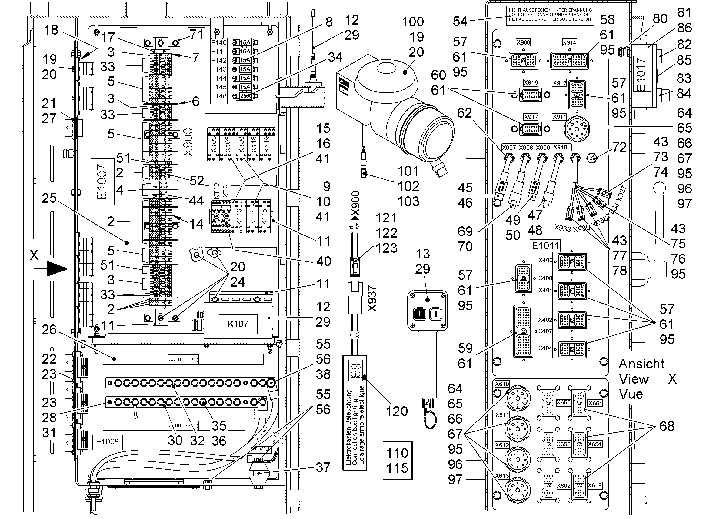 ЭТИКЕТКА 9692047 LIEBHERR