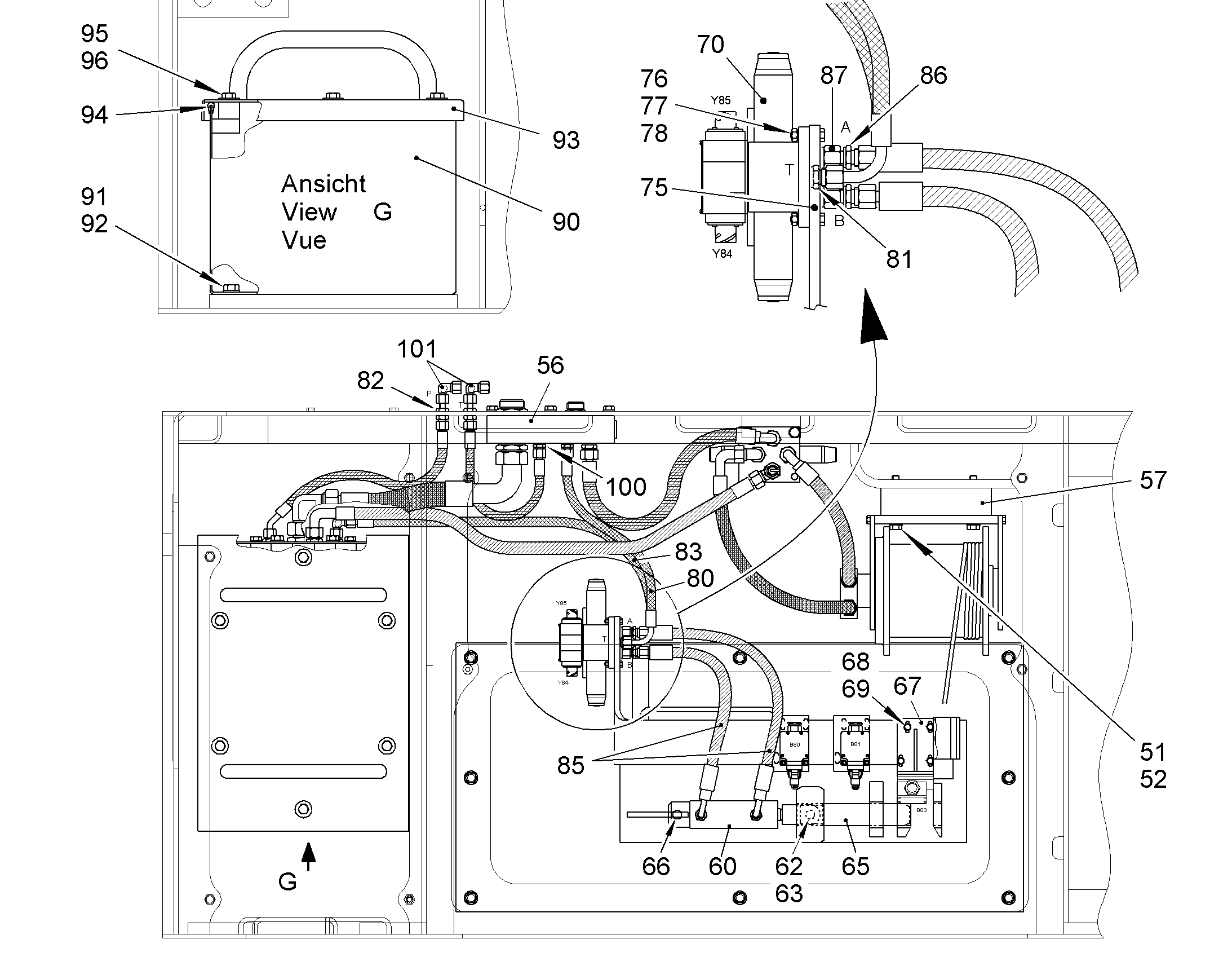 КОЛОДКА 9689946 LIEBHERR