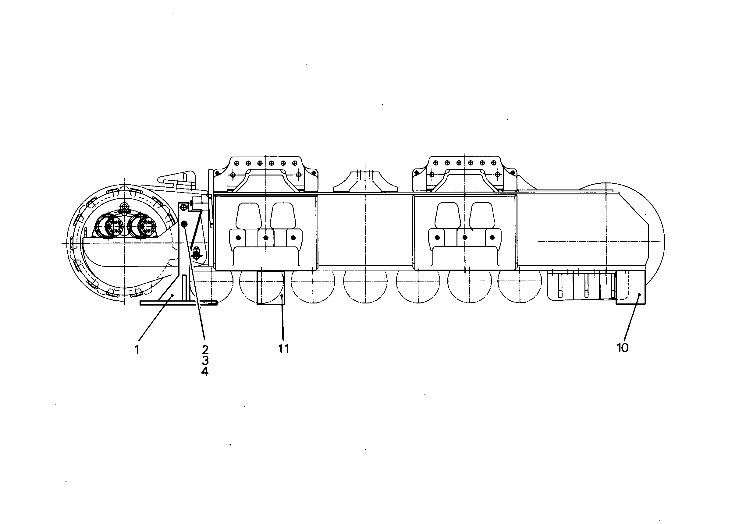 ПОПЕРЕЧИНА 9692240 LIEBHERR