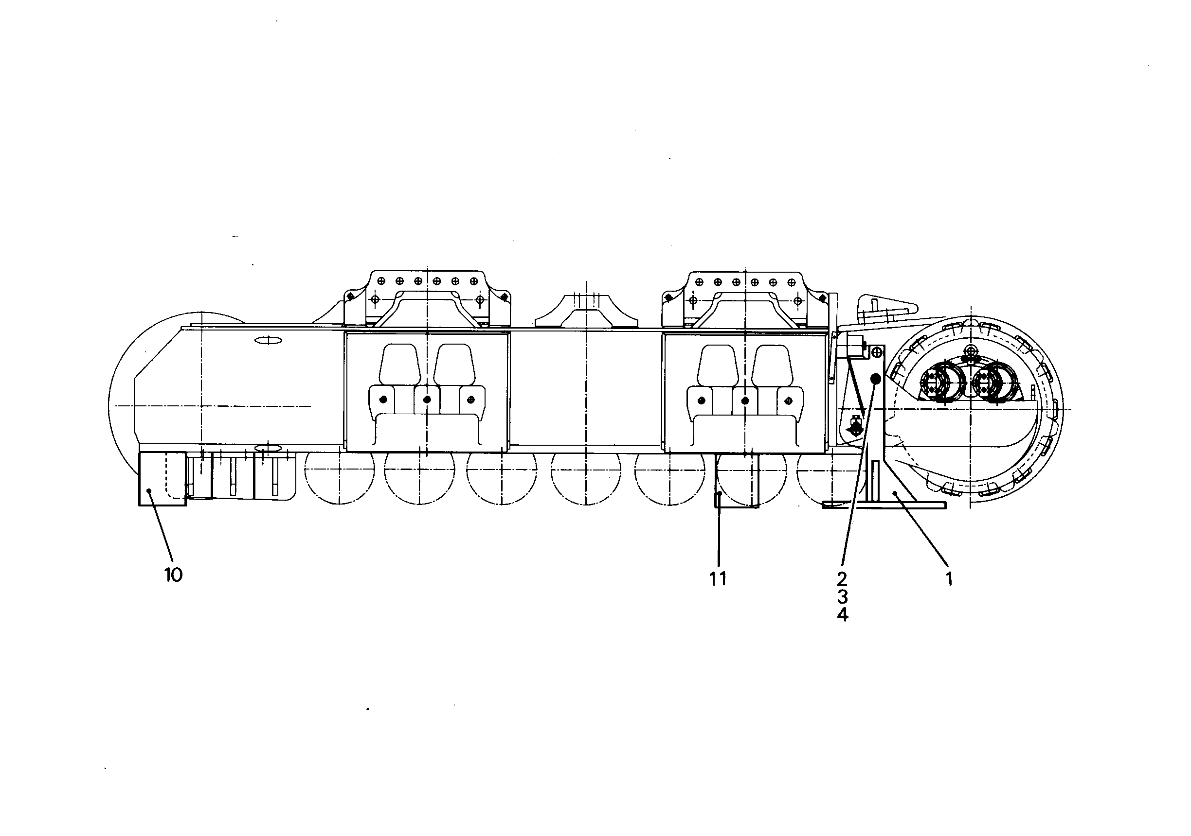 ПОПЕРЕЧИНА 9692239 LIEBHERR