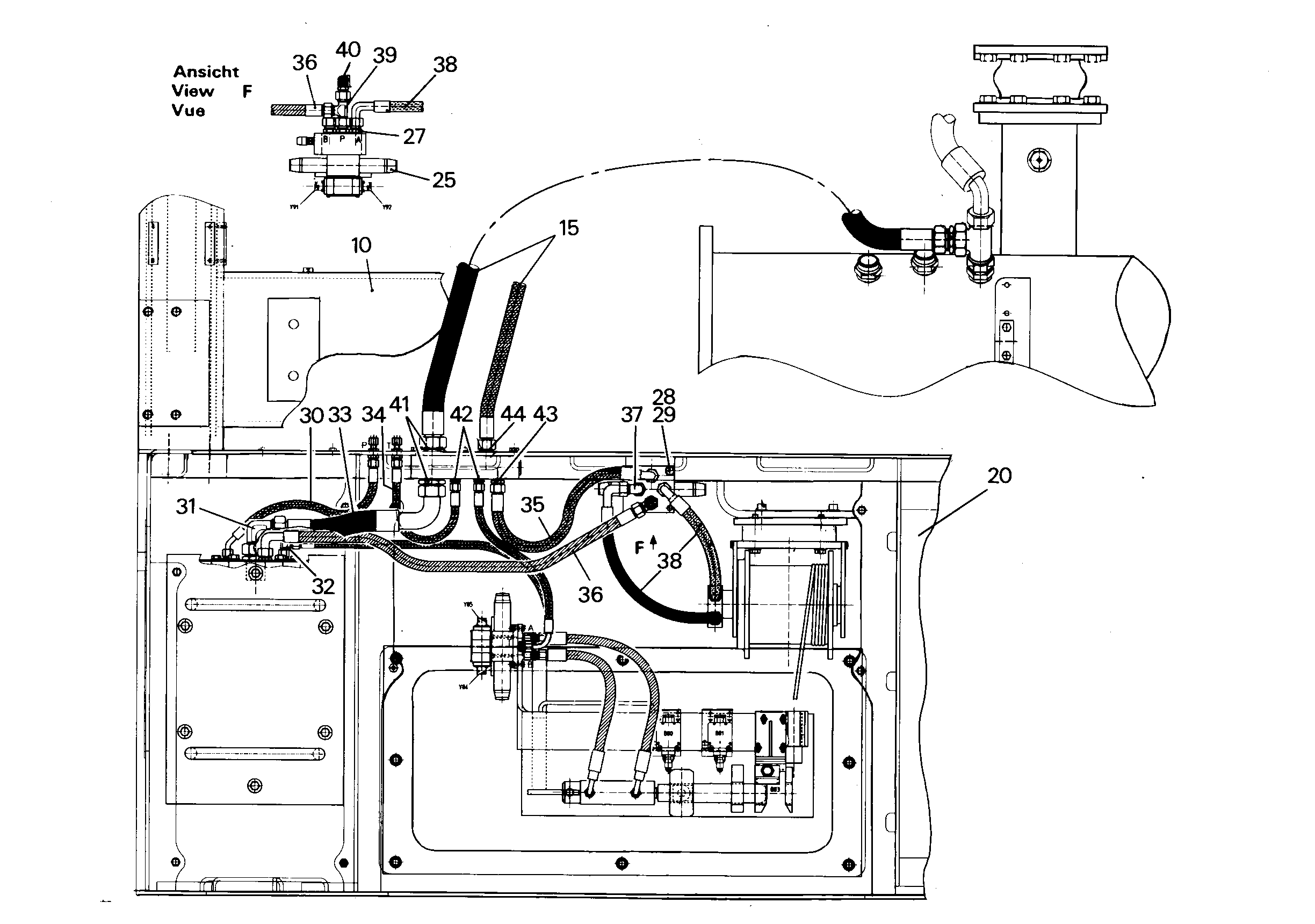 ДОРАБОТКА РАМА 9693484 LIEBHERR