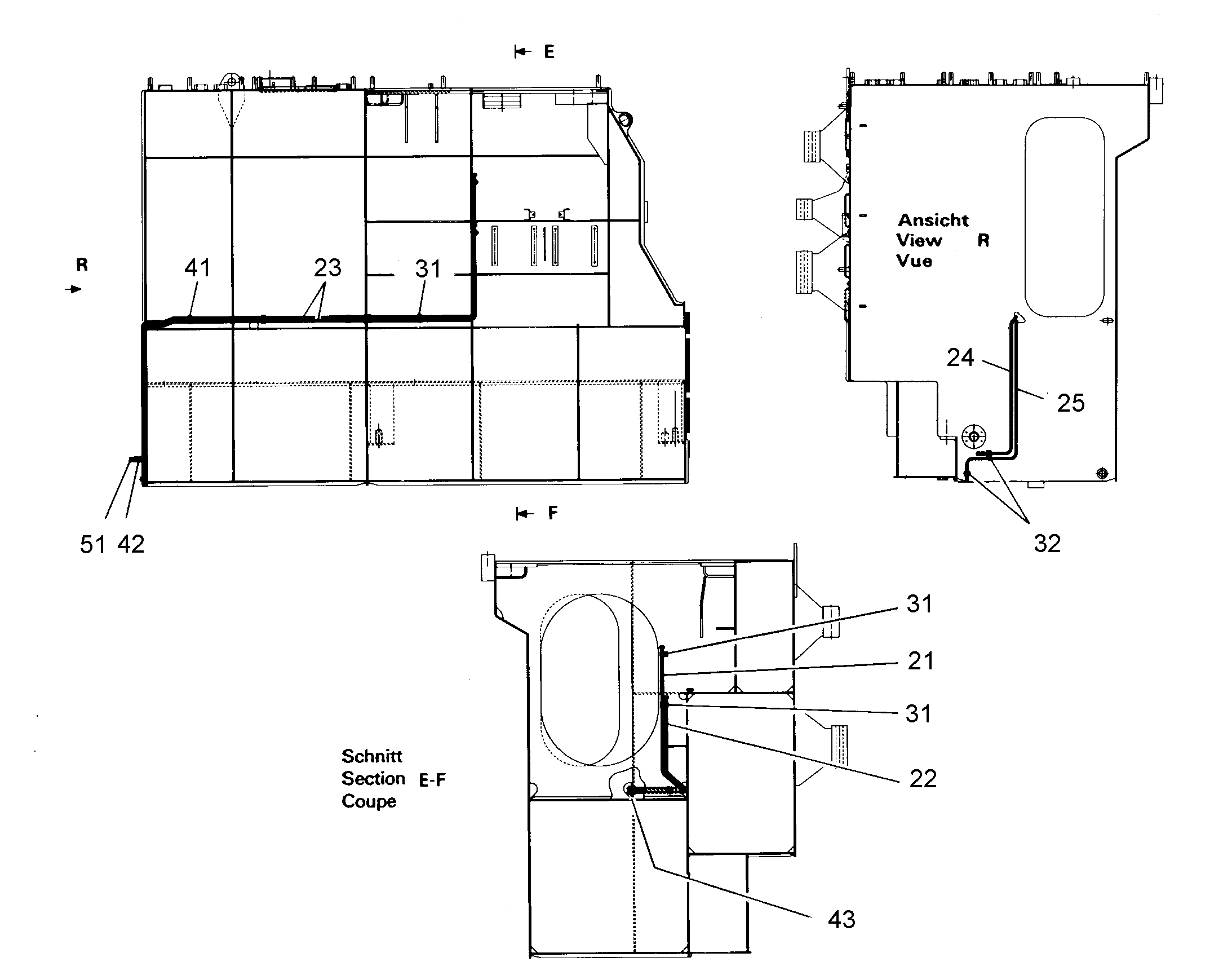 СМАЗОЧНАЯ ЛИНИЯ, КОМПЛЕКТ 9397544 LIEBHERR