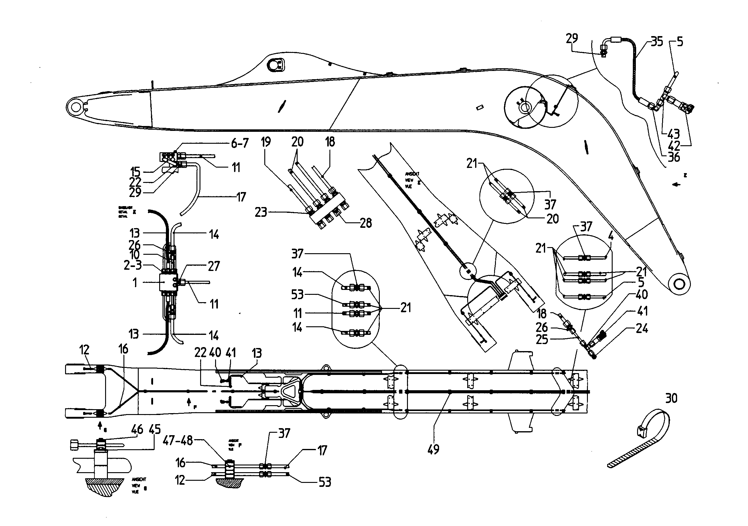 ШТУЦЕР РЕЗЬБОВОЙ EGE 10L M14X1,5 7370911 LIEBHERR