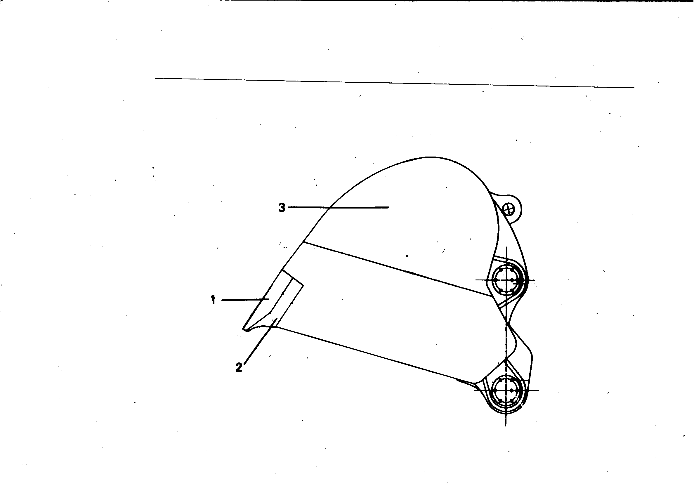 ЛОПАТА ОБРАТНАЯ 9345836 LIEBHERR