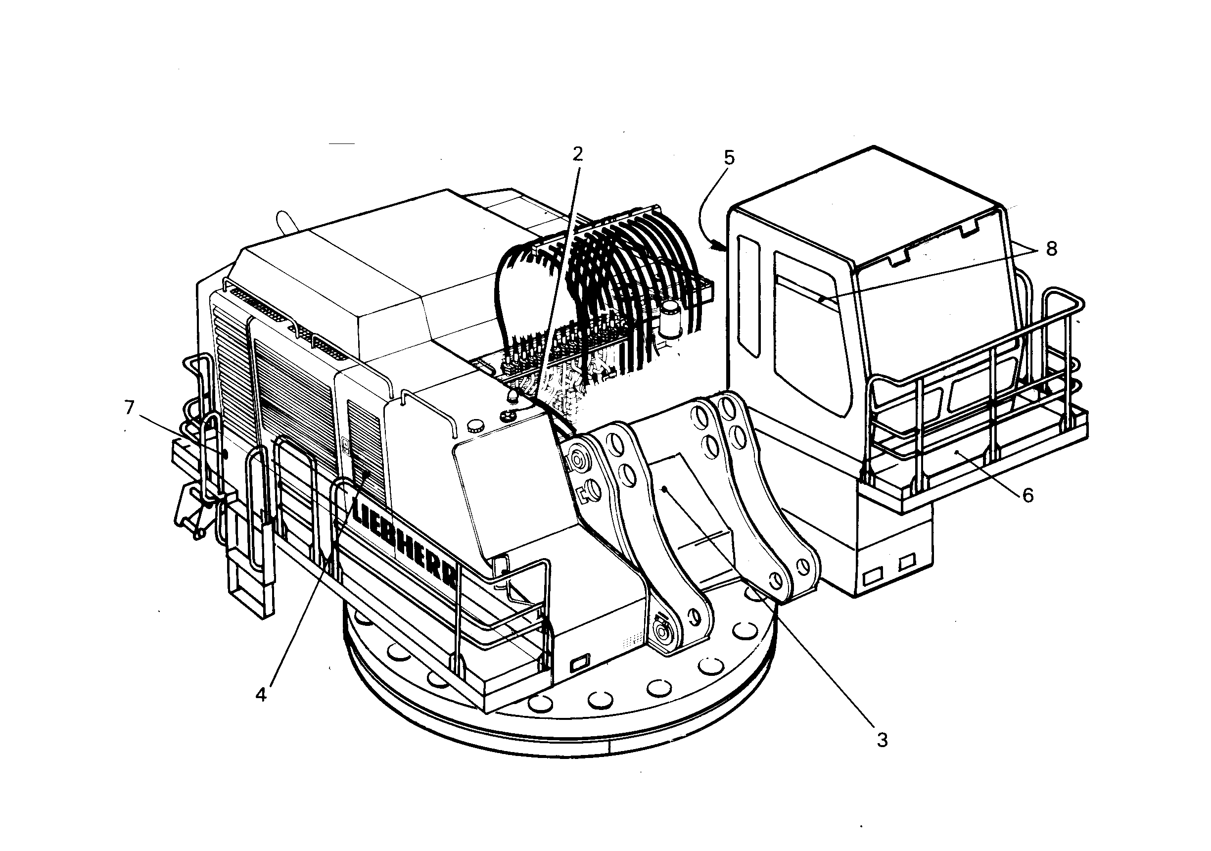 ЦЕНТРАЛИЗОВАННАЯ СМАЗКА 9687923 LIEBHERR
