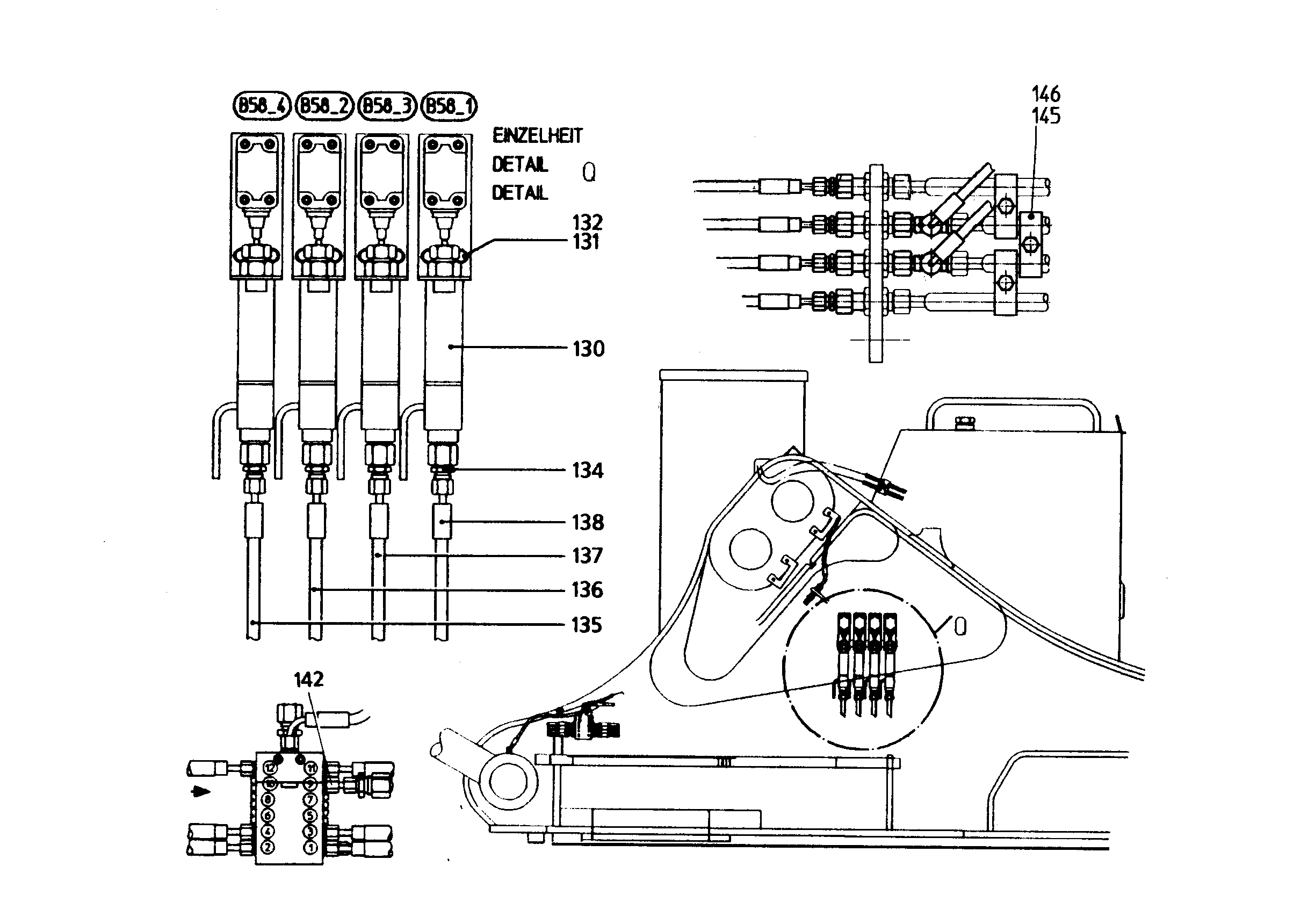 СКОБА HRBGS A1 2 14 14 7370313 LIEBHERR