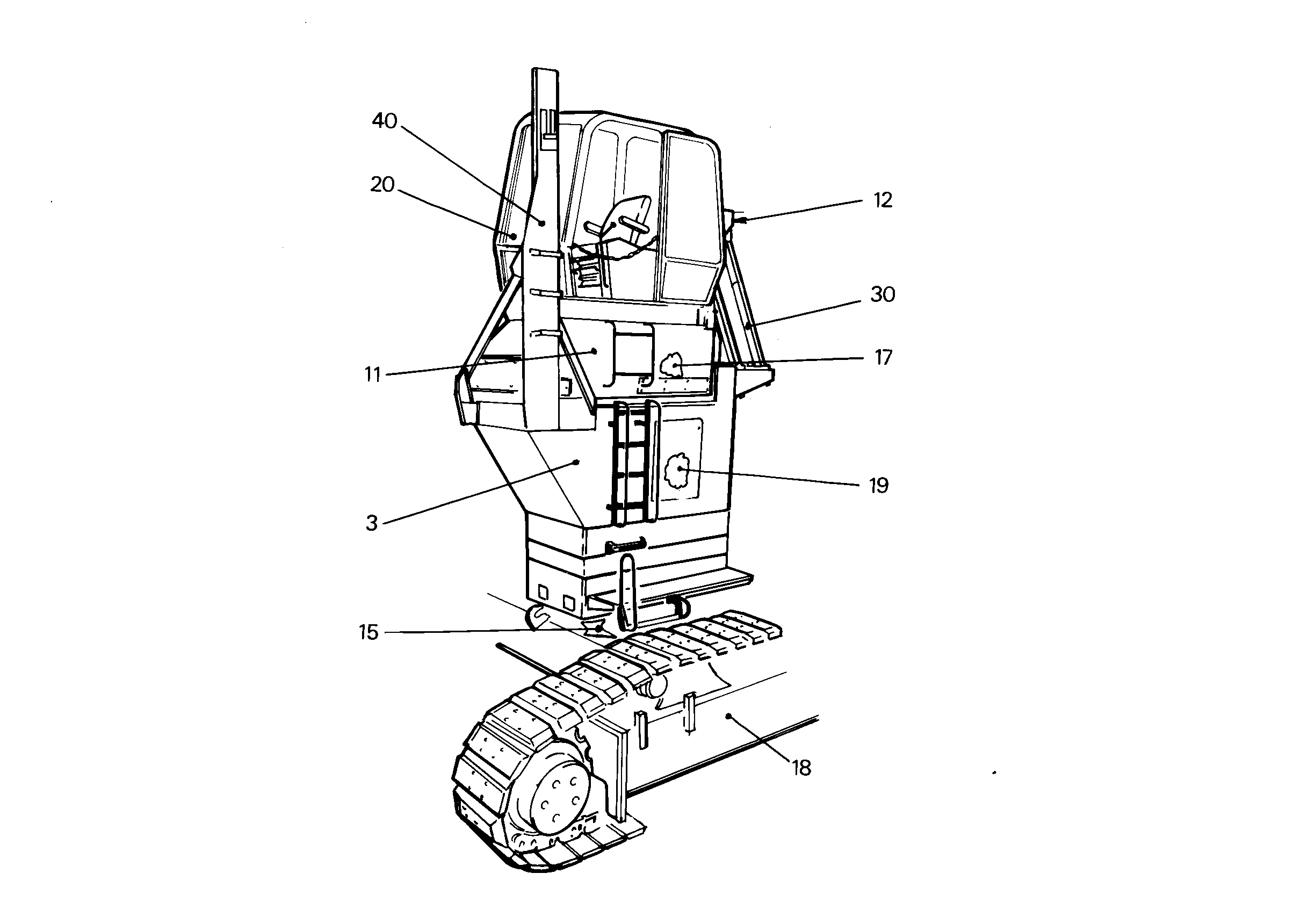 ЦЕПЬ ЭНЕРГОНОСИТЕЛЕЙ 9689672 LIEBHERR