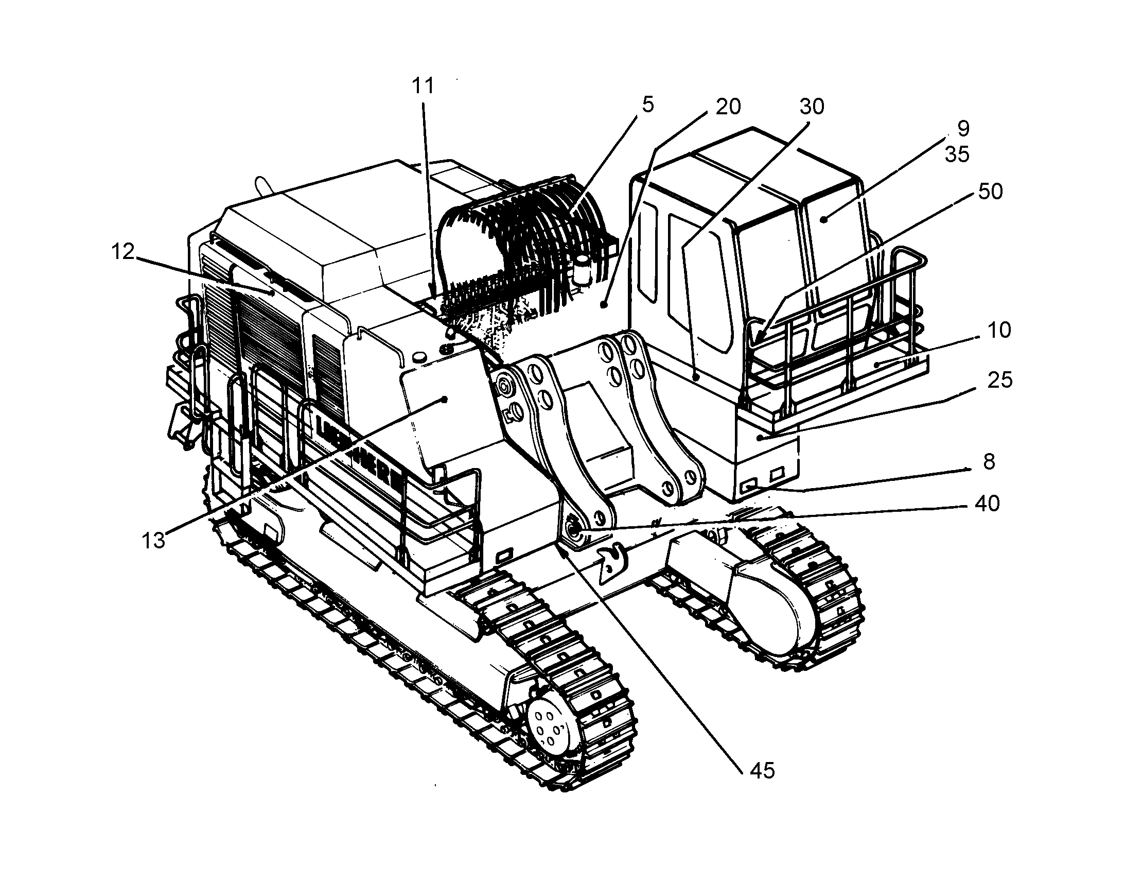 ВОЗВЫШЕНИЕ КАБИНЫ РАСШИРЕННОЕ 9766433 LIEBHERR