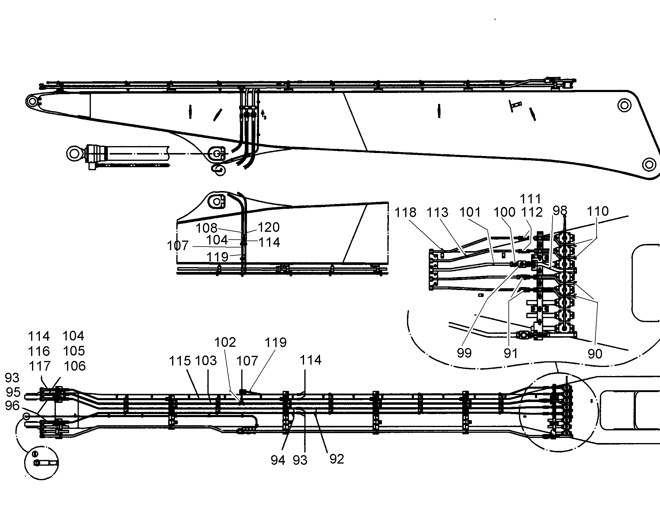 КРАН ЗАПОРНЫЙ ШАРОВОЙ 5601997 LIEBHERR