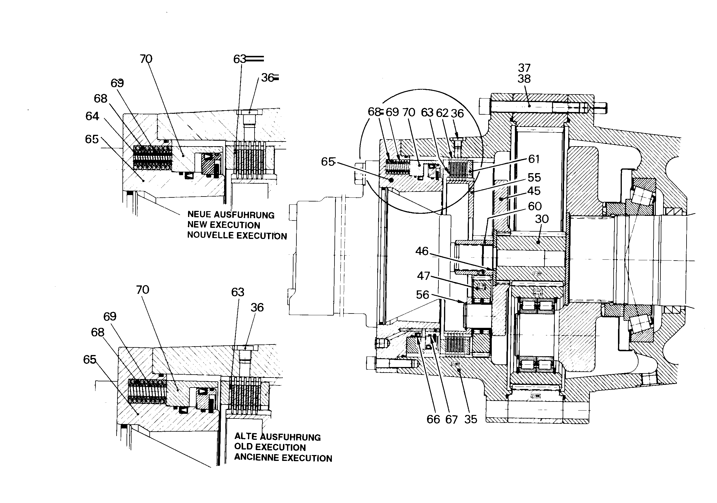 Прижимная пружина 7610131 LIEBHERR