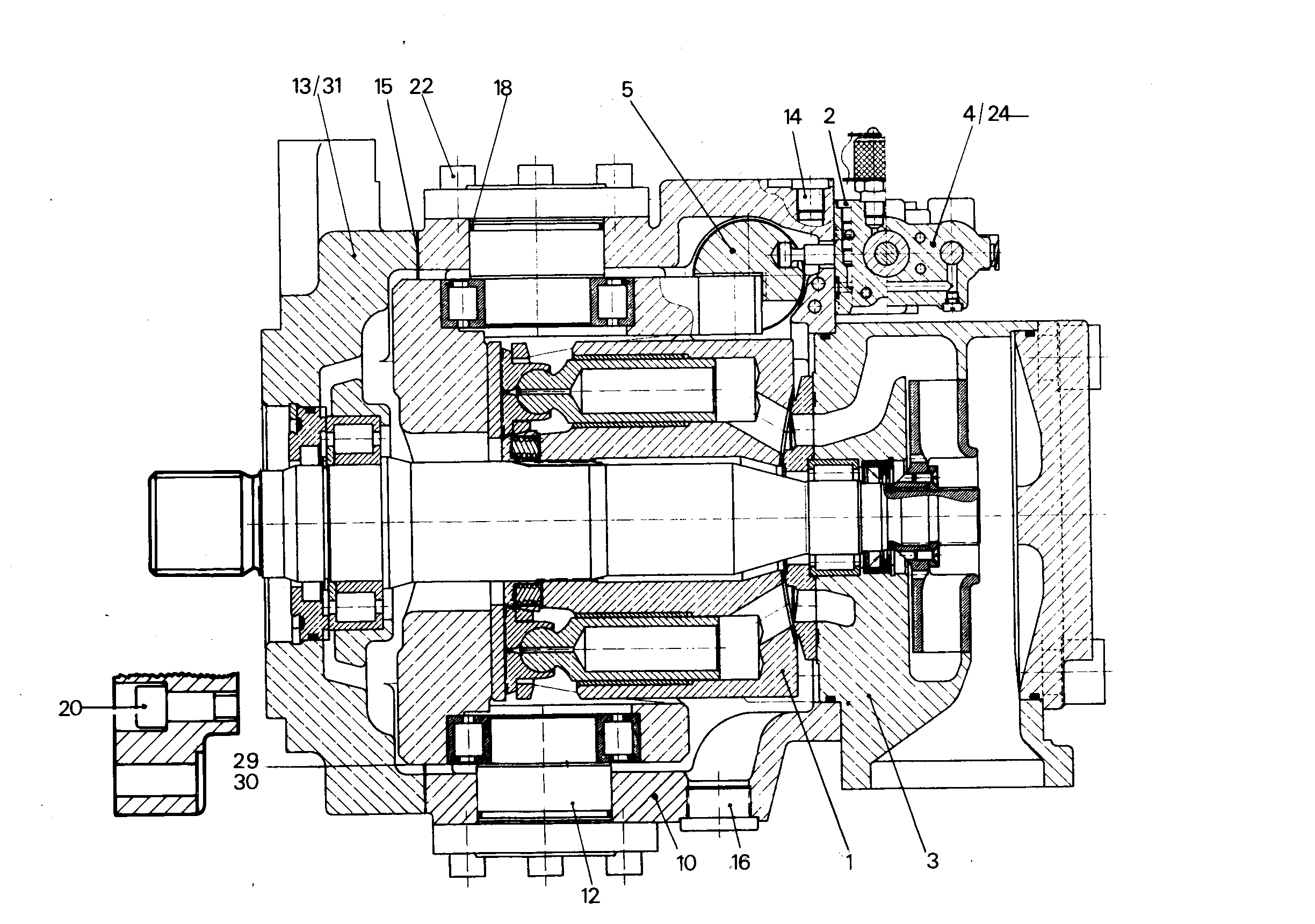ФЛАНЕЦ NG 250 9279837 LIEBHERR