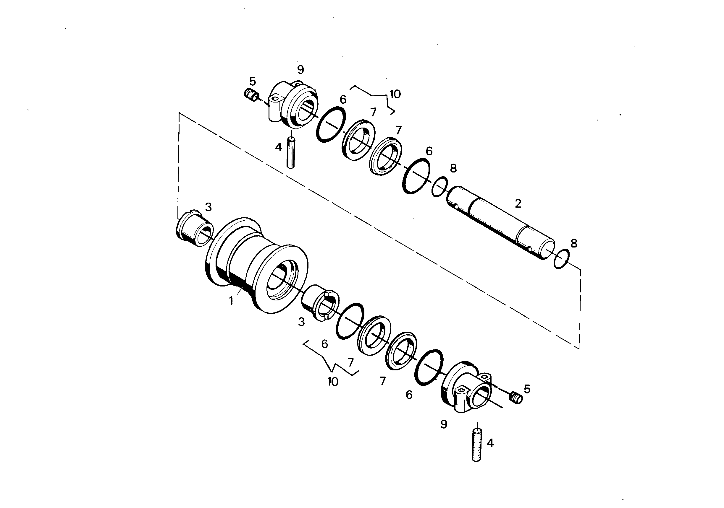 ЗАГЛУШКА РЕЗЬБОВАЯ 7371614 LIEBHERR
