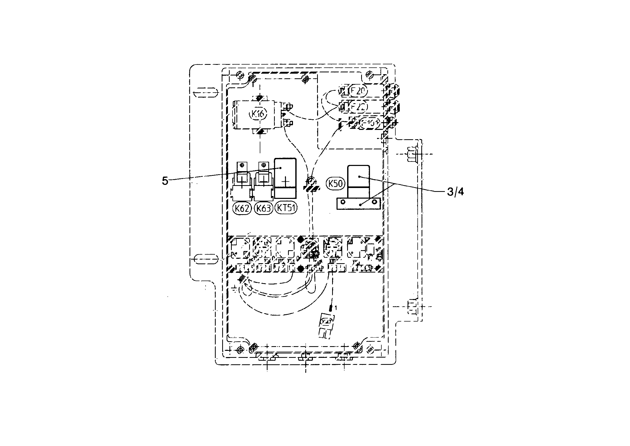 ЦОКОЛЬ РЕЛЕ 6204526 LIEBHERR