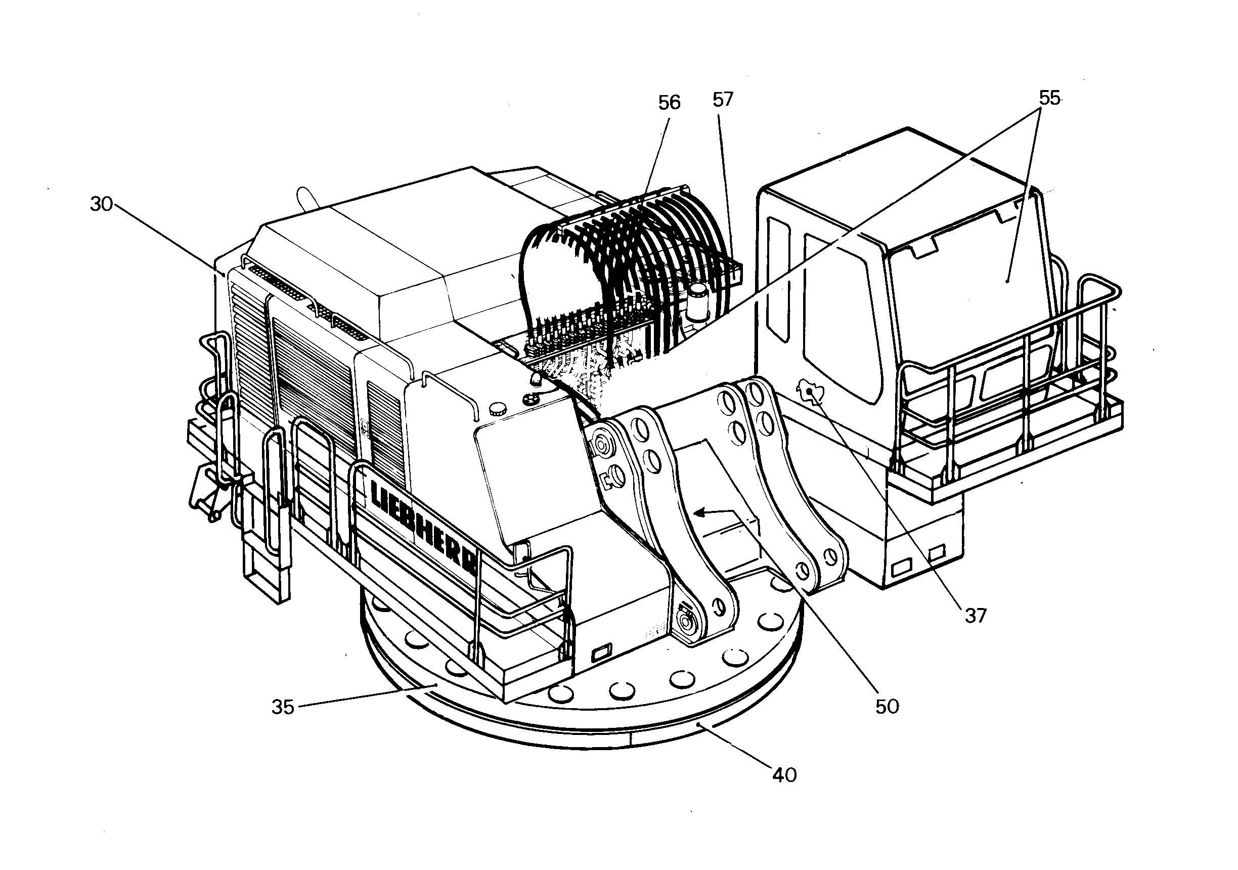 ЭЛАСТИЧНАЯ ОПОРА 9759861 LIEBHERR