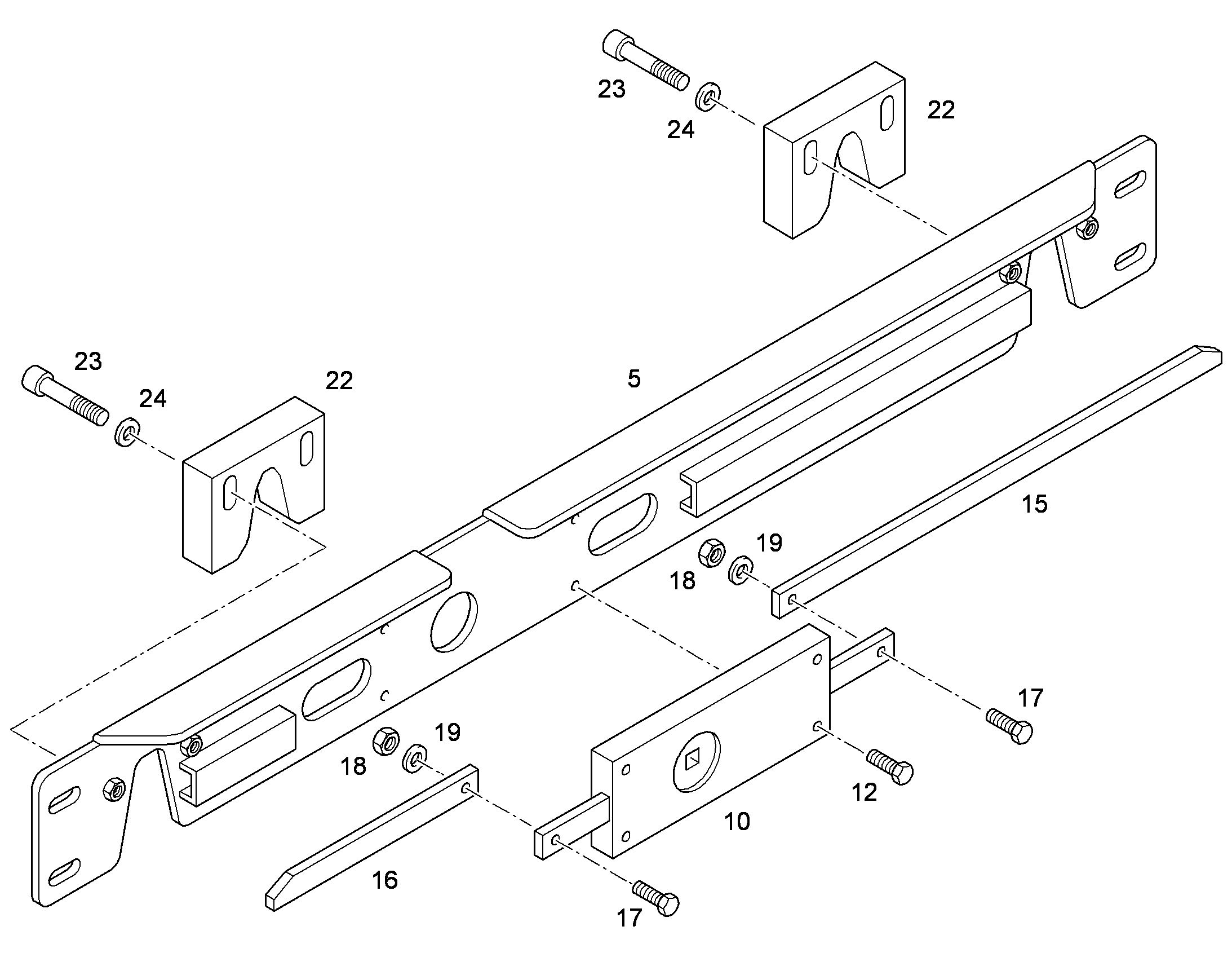 ПЛАСТИНА КРЕПЕЖНАЯ 9686594 LIEBHERR