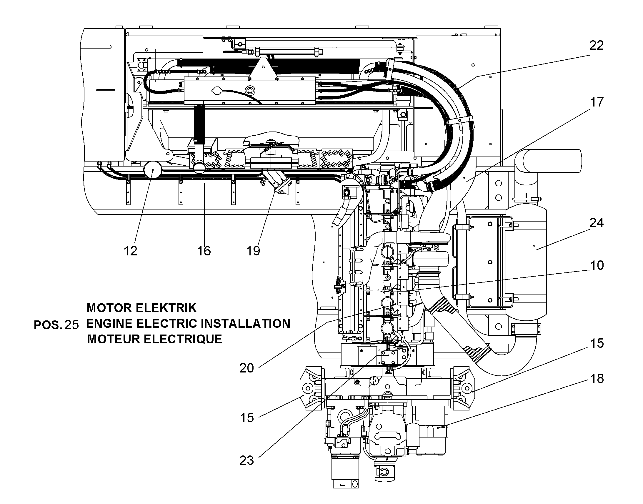 НАСОСЫ И СОЕДИНЕНИЯ 9893765 LIEBHERR