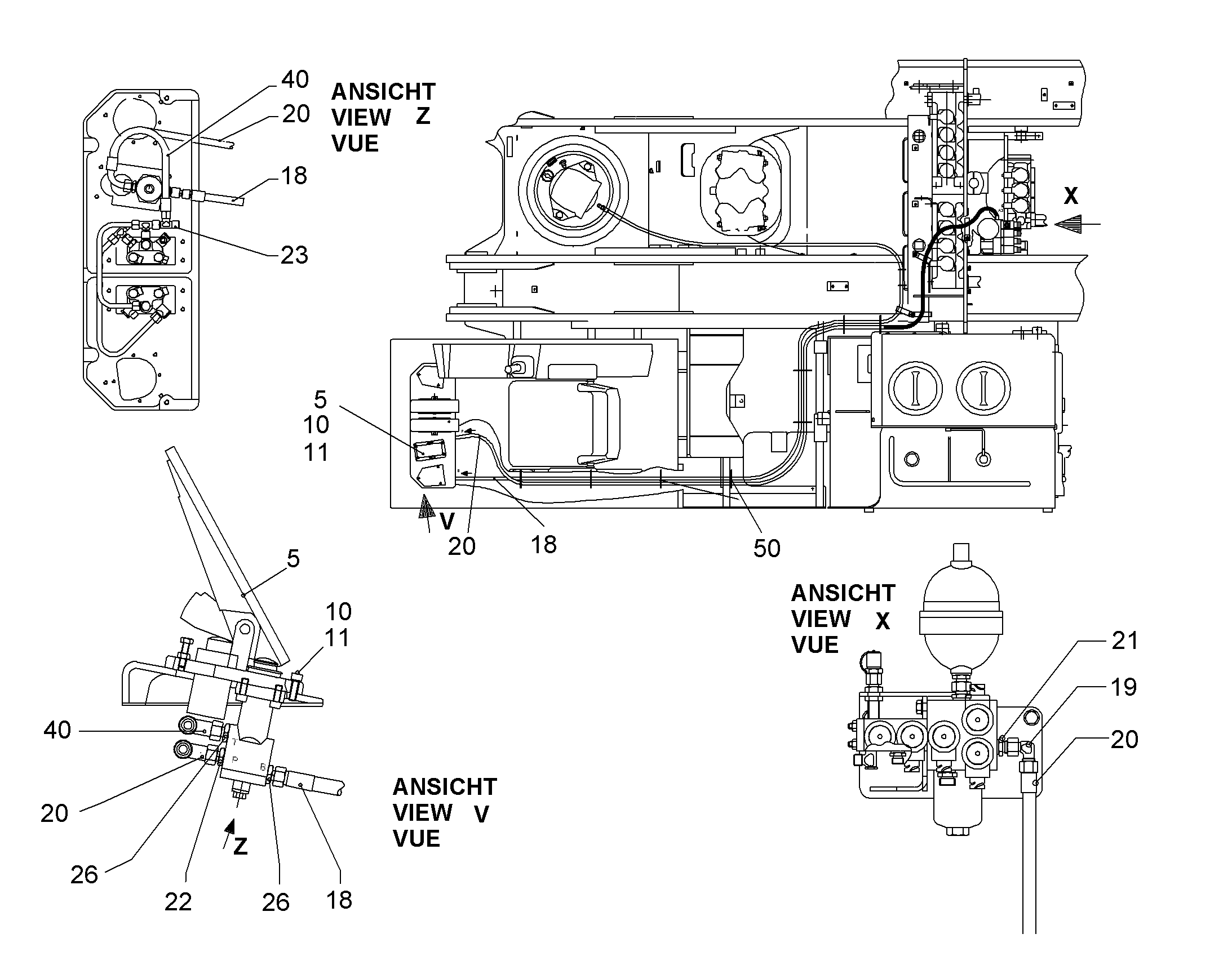 СОЕДИНЕНИЕ РЕЗЬБОВОЕ GE 12L G1/4A ED 7362117 LIEBHERR