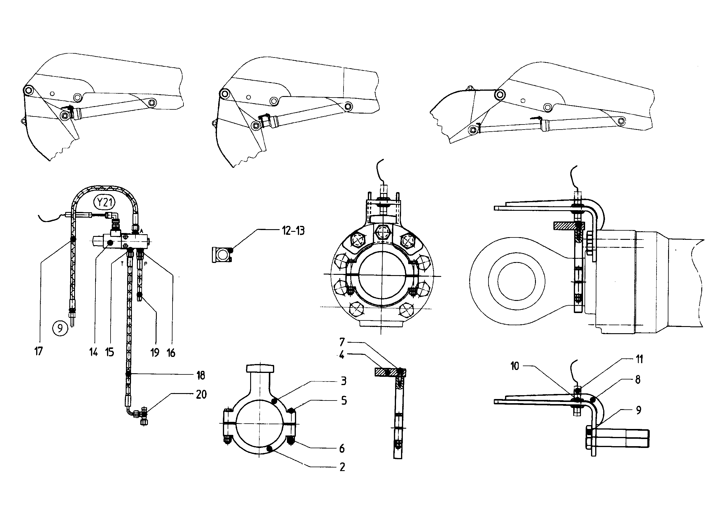 ПОЛУХОМУТИК 9897184 LIEBHERR