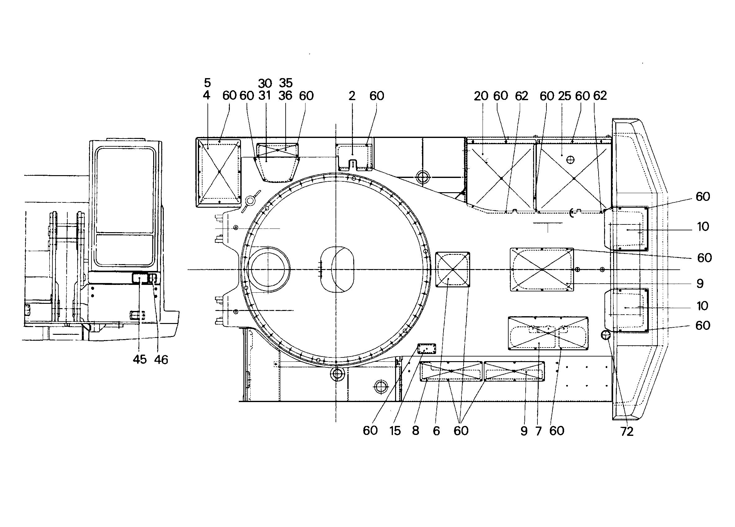 МАТ ИЗОЛЯЦИОННЫЙ 9376045 LIEBHERR