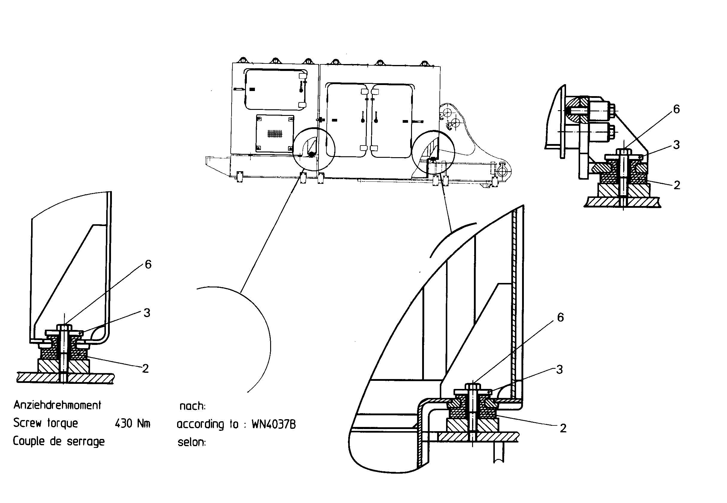 БУФЕР РЕЗИНОВЫЙ 7363403 LIEBHERR