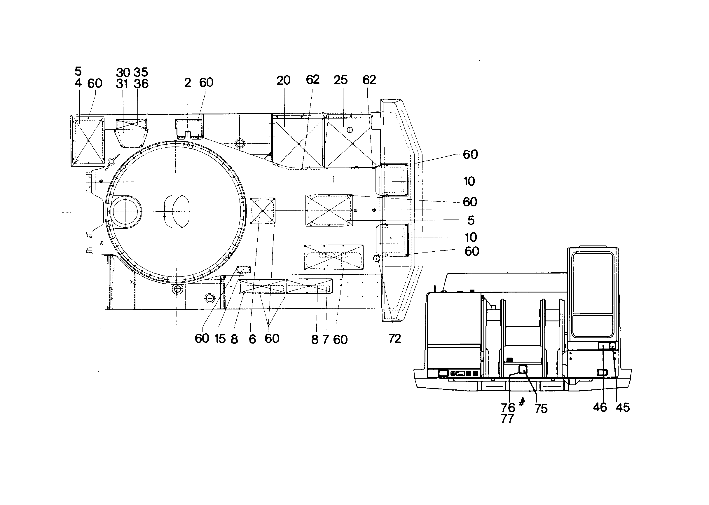 ВИНТ СТОПОРНЫЙ M10X40 A3C 10002170 LIEBHERR
