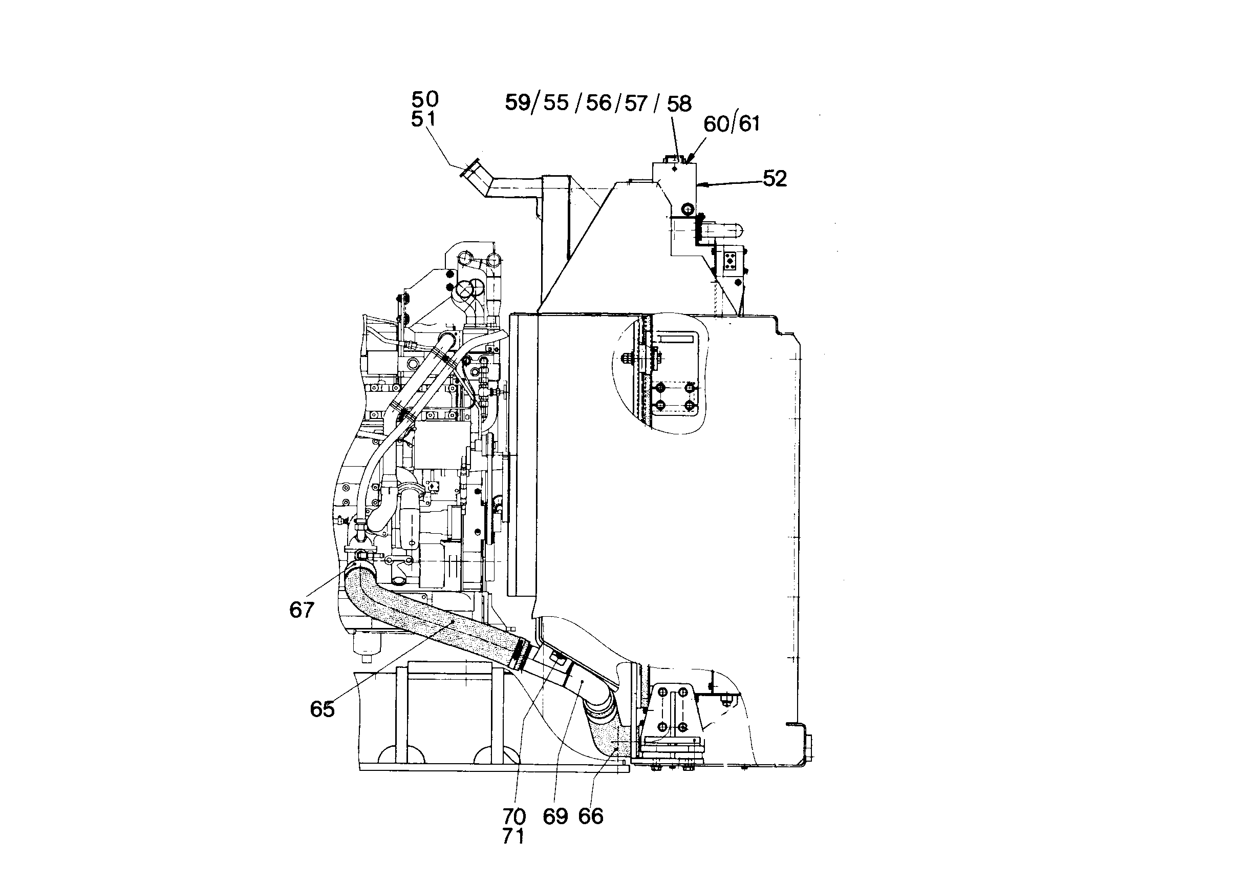 КОЛЕНО 82 ГРАДУСА 9896386 LIEBHERR