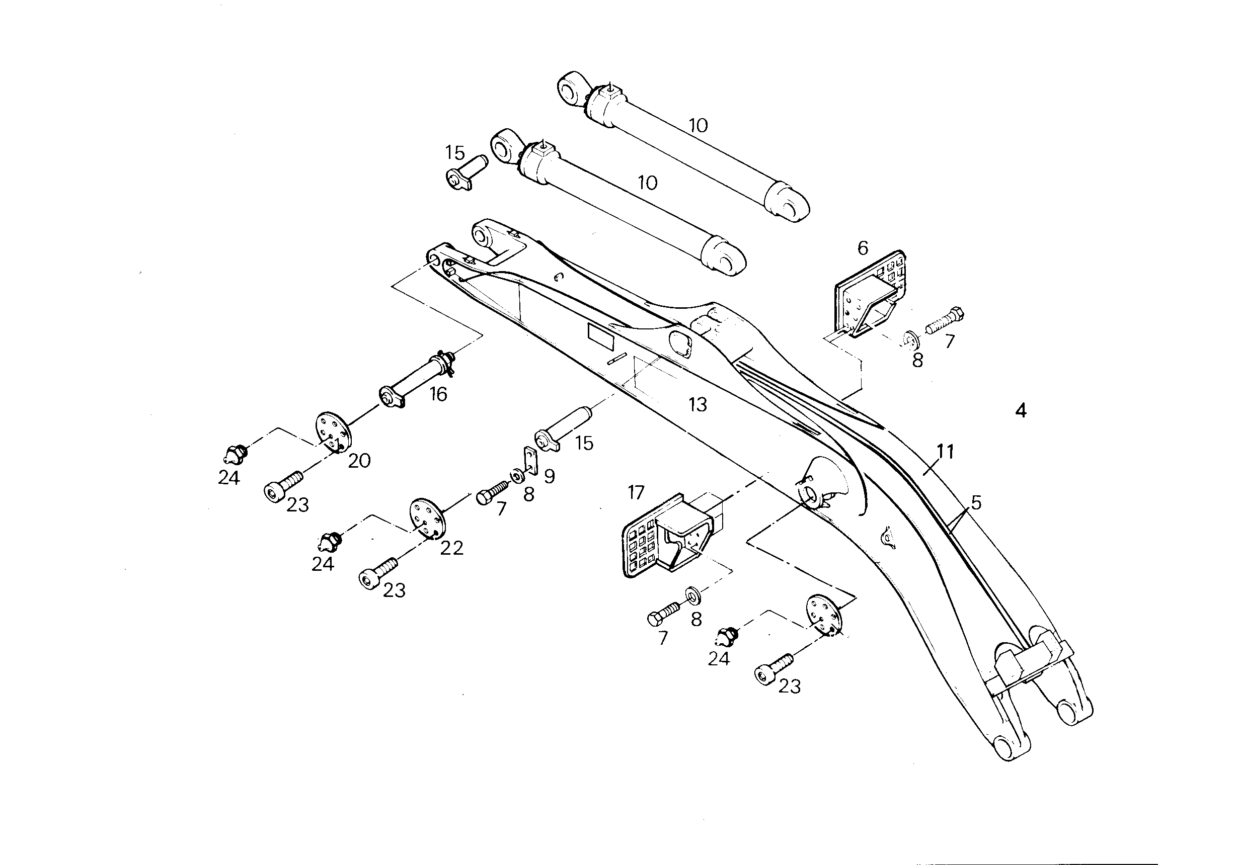 СМАЗОЧНАЯ ЛИНИЯ ДЛЯMОНОБЛОКА 9865653 LIEBHERR