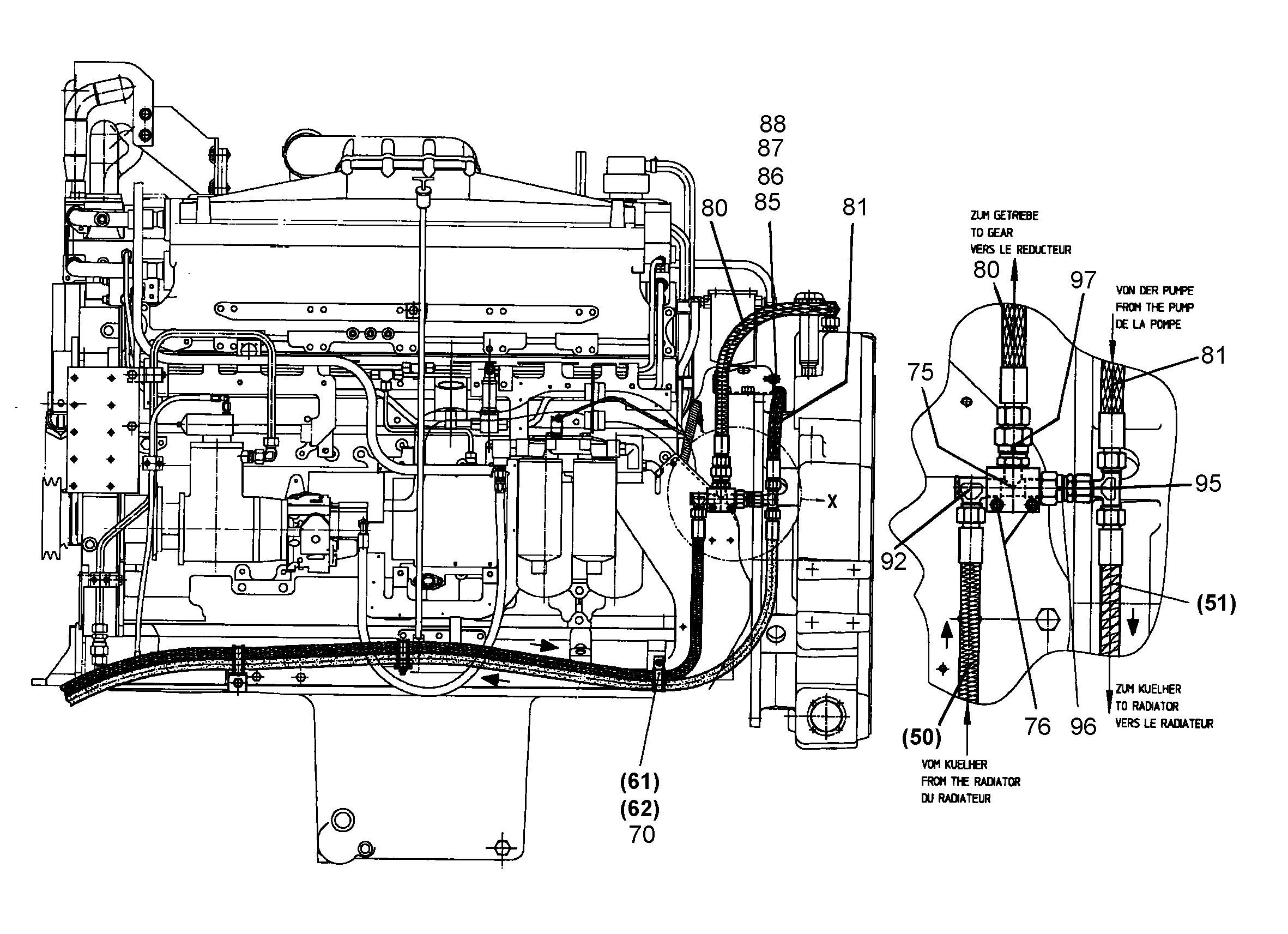 КЛАПАН ОБРАТНЫЙ 5610482 LIEBHERR