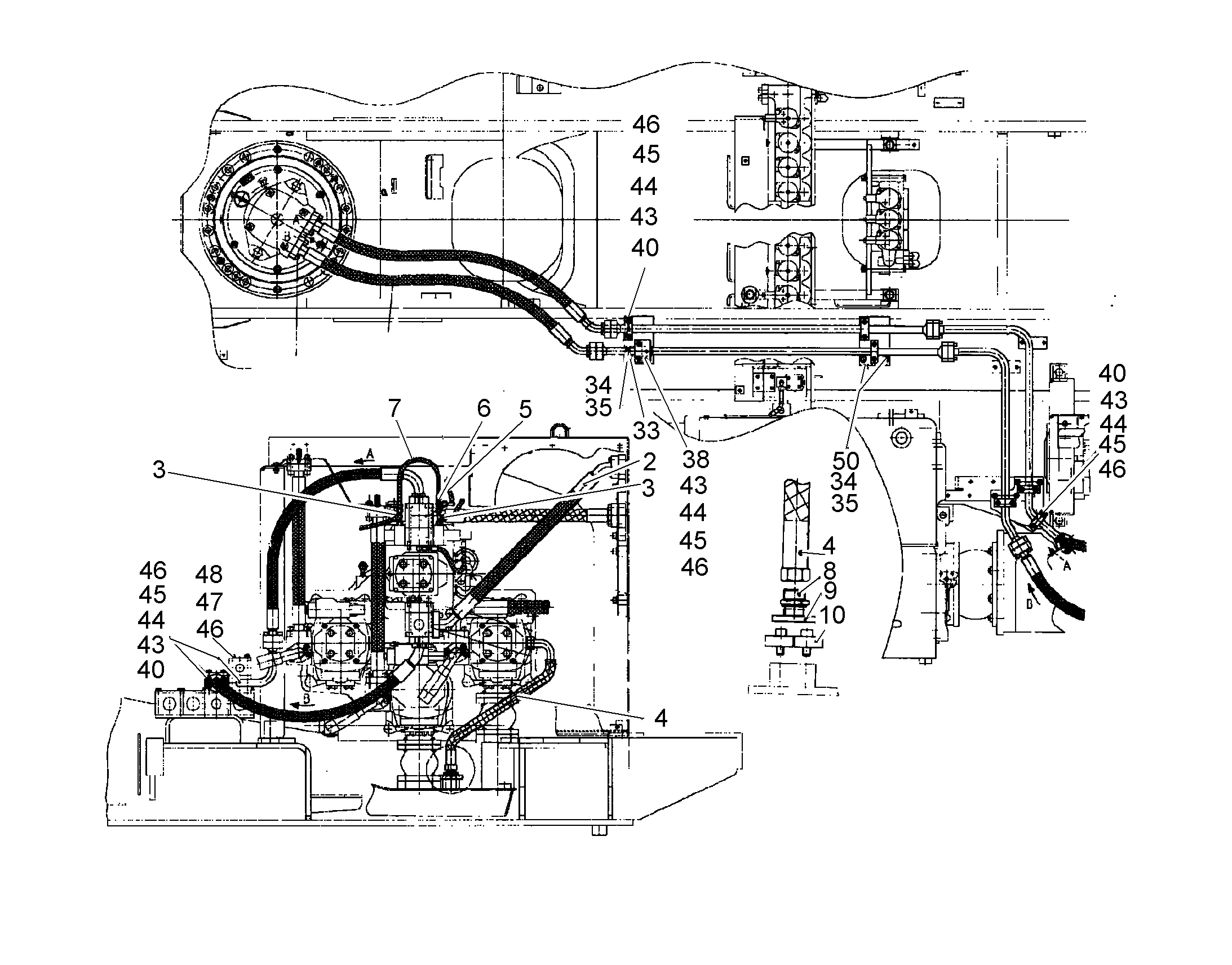 ФЛАНЕЦ-ЗАГЛУШКА SAE SAE 2' CODE 61 9328128 LIEBHERR