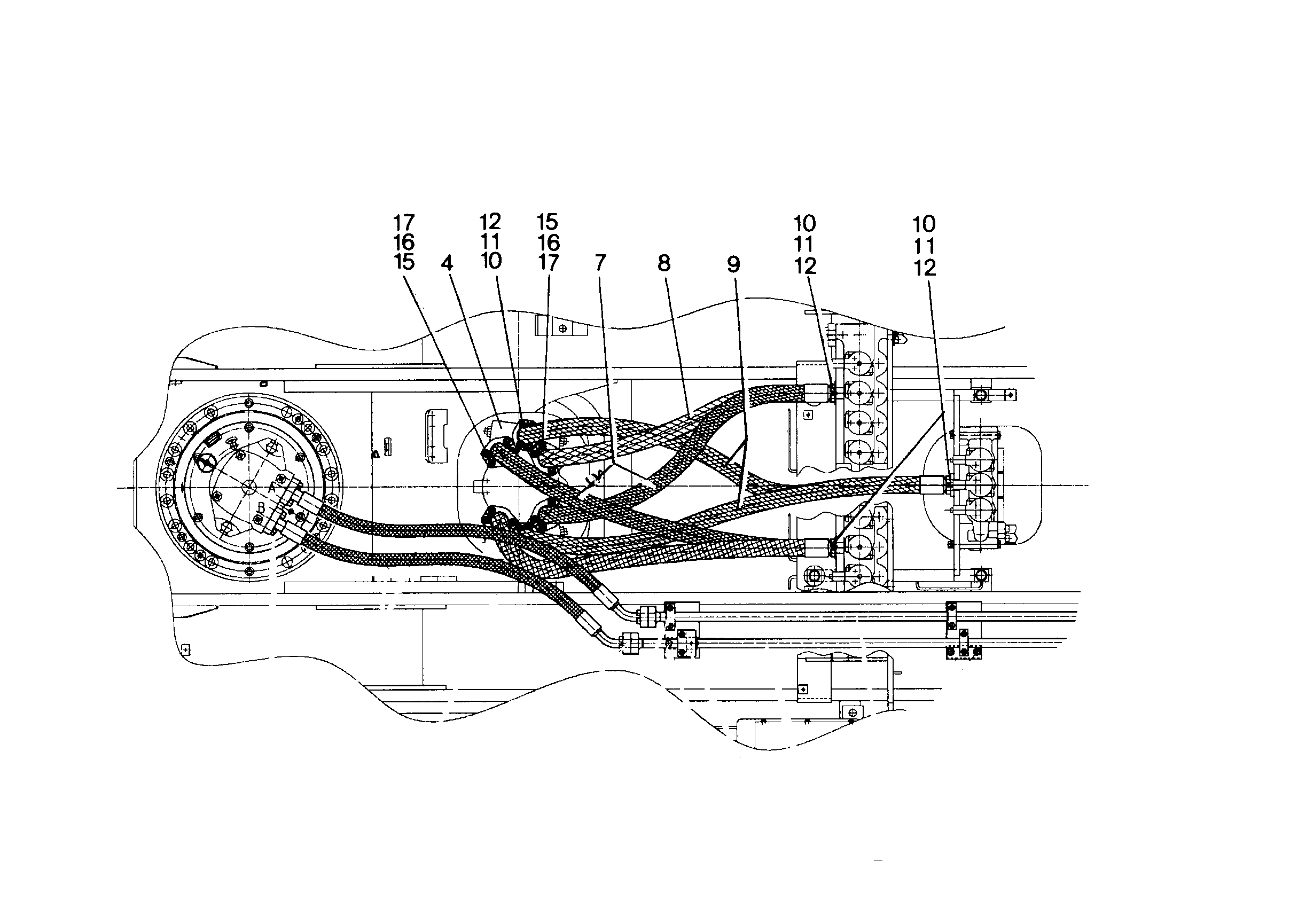 БЛОК СУММИРУЮЩИЙ 5611231 LIEBHERR