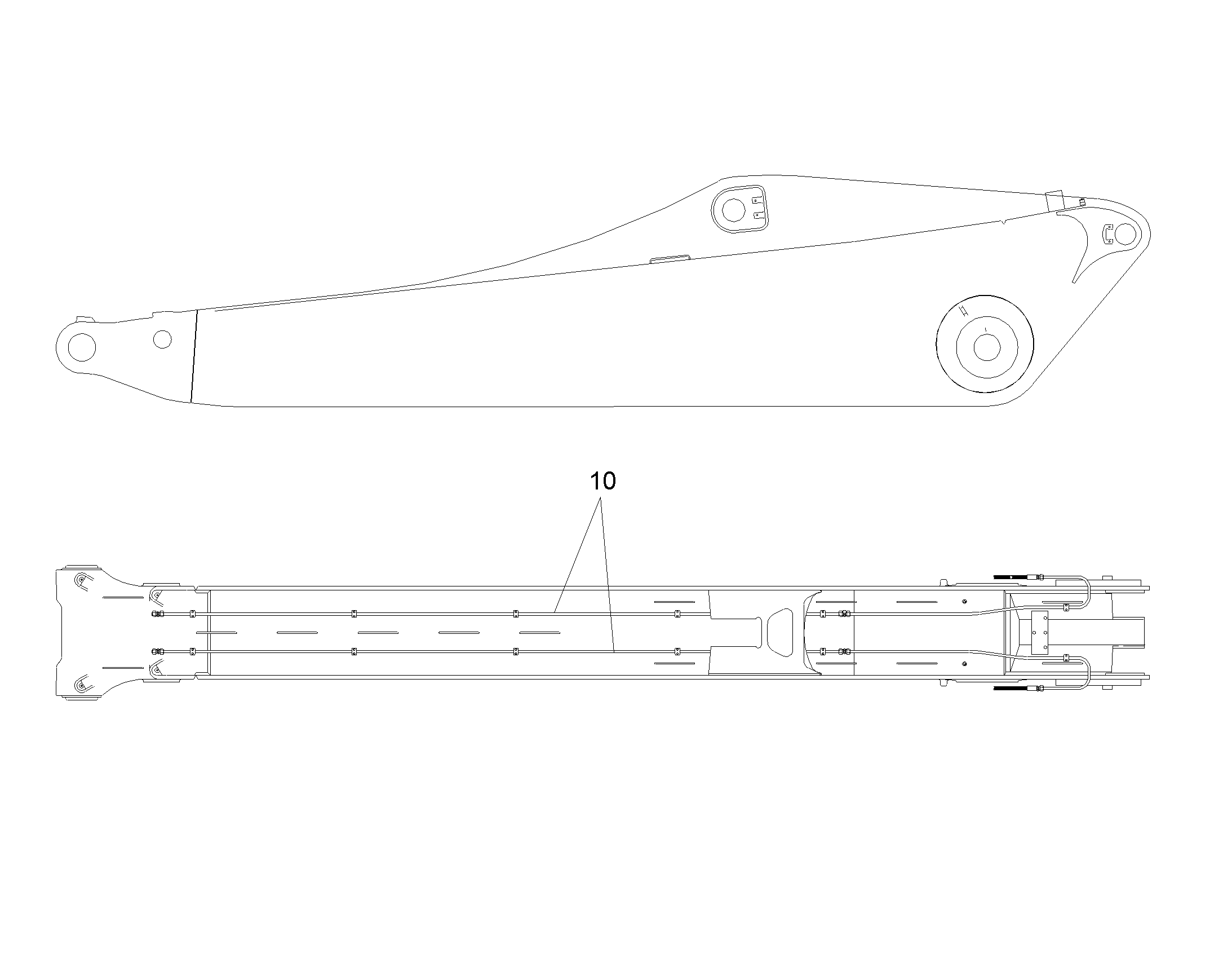 ПРОВОДКА ПРИВОД МЕХ. ПОВОРОТА 9867816 LIEBHERR