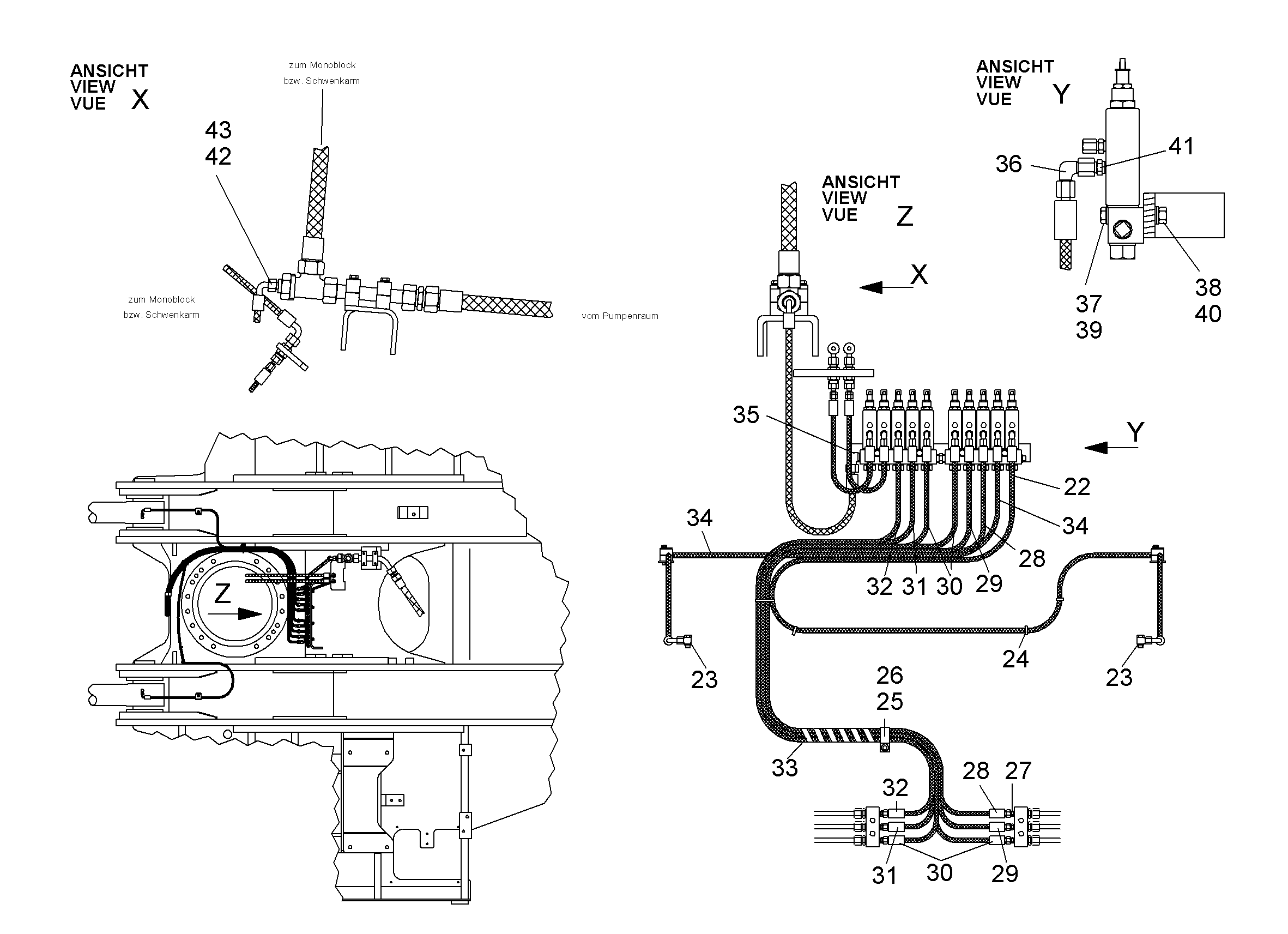 ХОМУТ КАБЕЛЯ 8,6X265 7361385 LIEBHERR