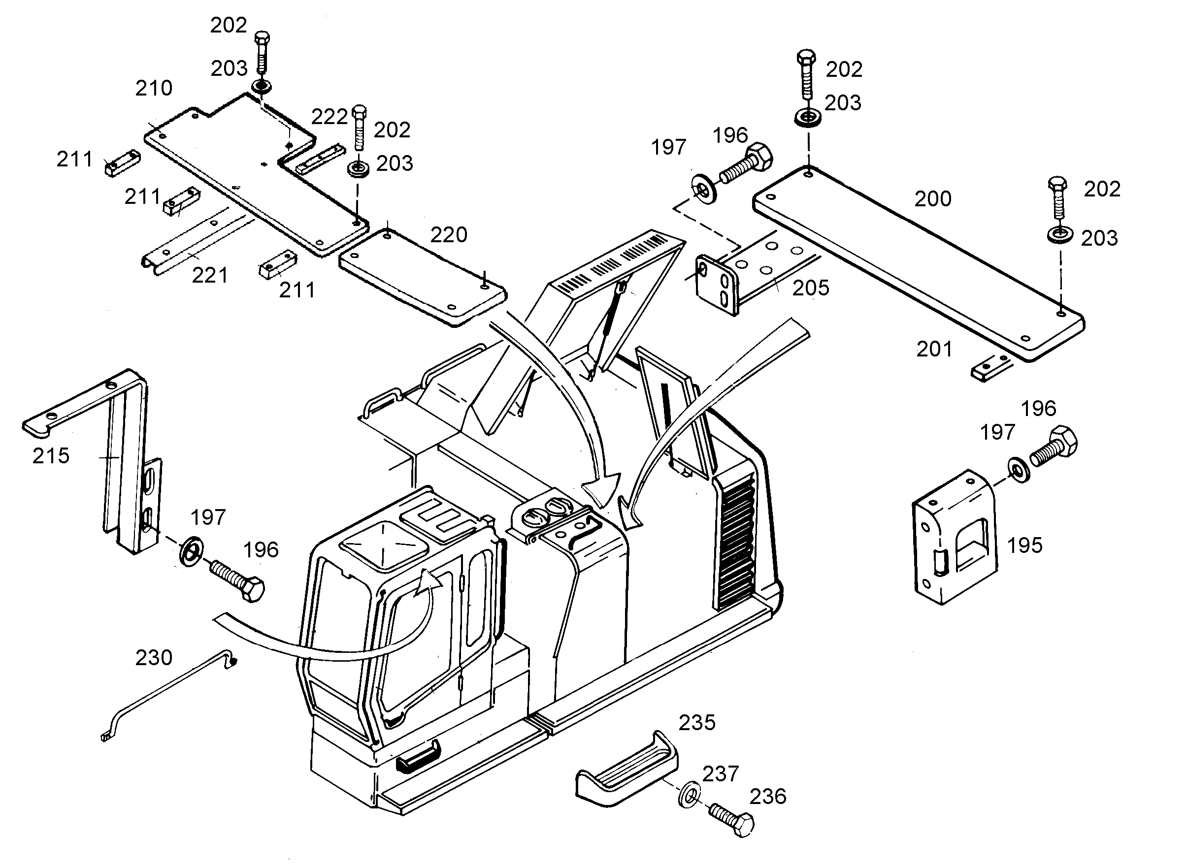 СКОБА 9822386 LIEBHERR