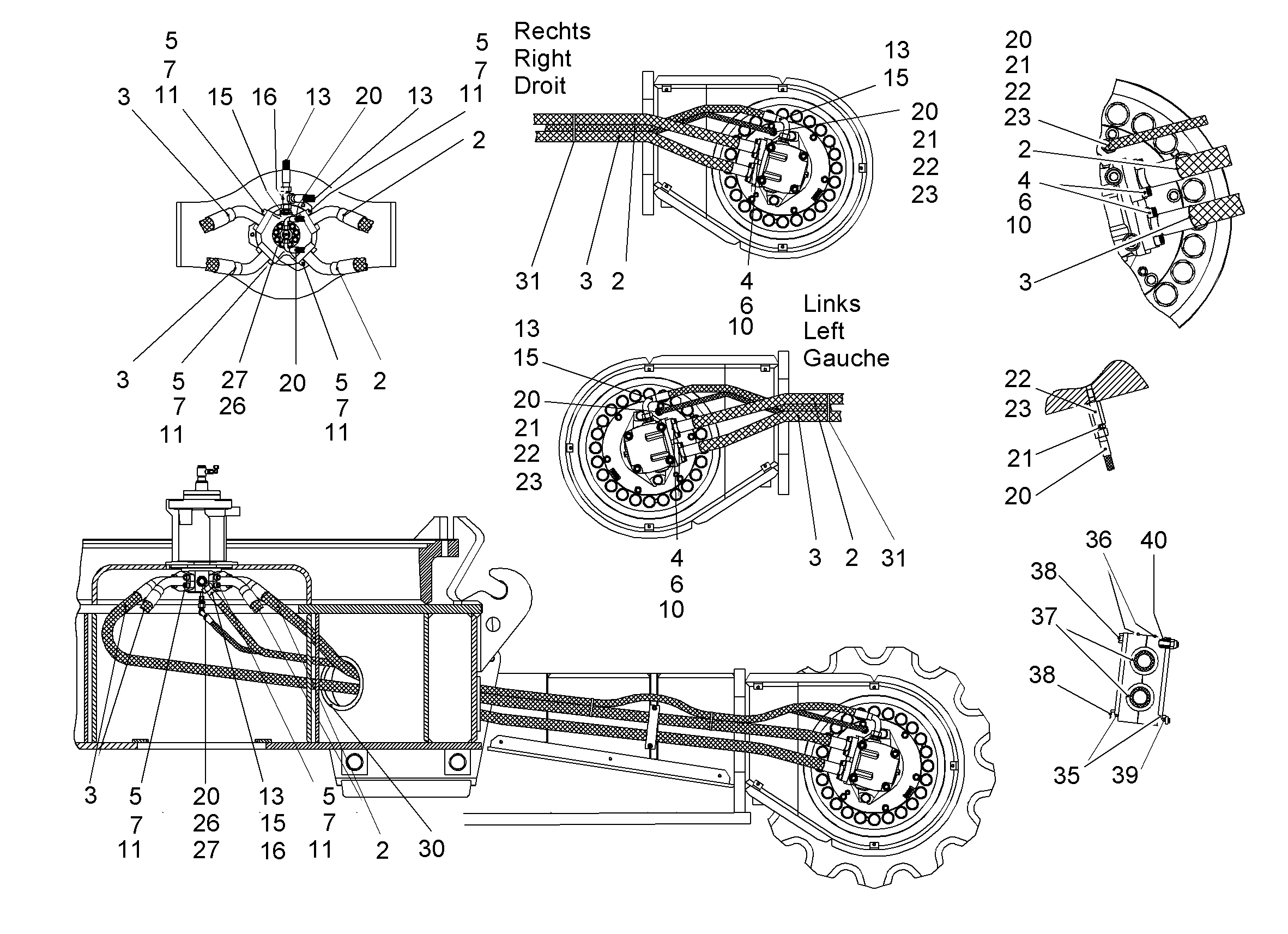 ШЛАНГ 12X4000 10016963 LIEBHERR