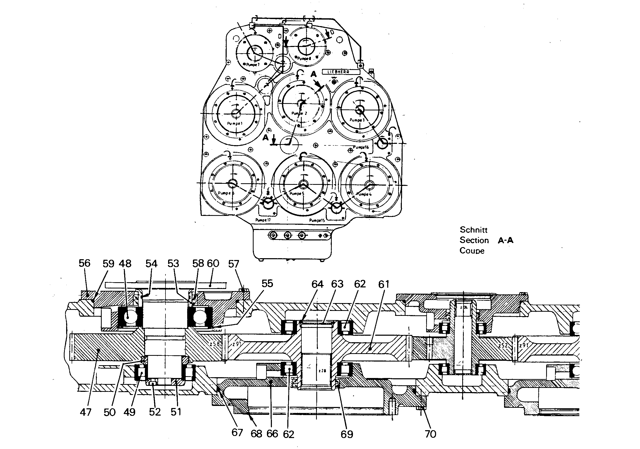ШАРИКОПОДШИПНИК РАДИАЛЬНЫЙ -6326MC3 130X280X58 4901859 LIEBHERR
