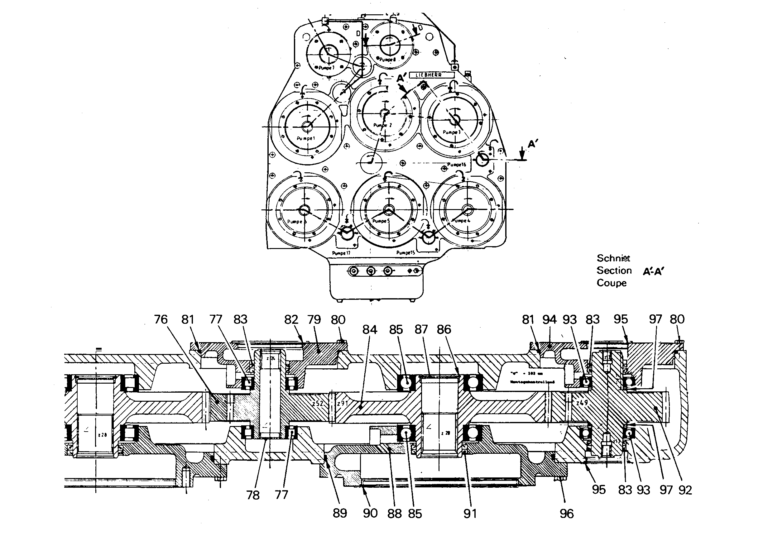 ШАРИКОПОДШИПНИК РАДИАЛЬНЫЙ -6216J/C3 80X140X26 4902020 LIEBHERR