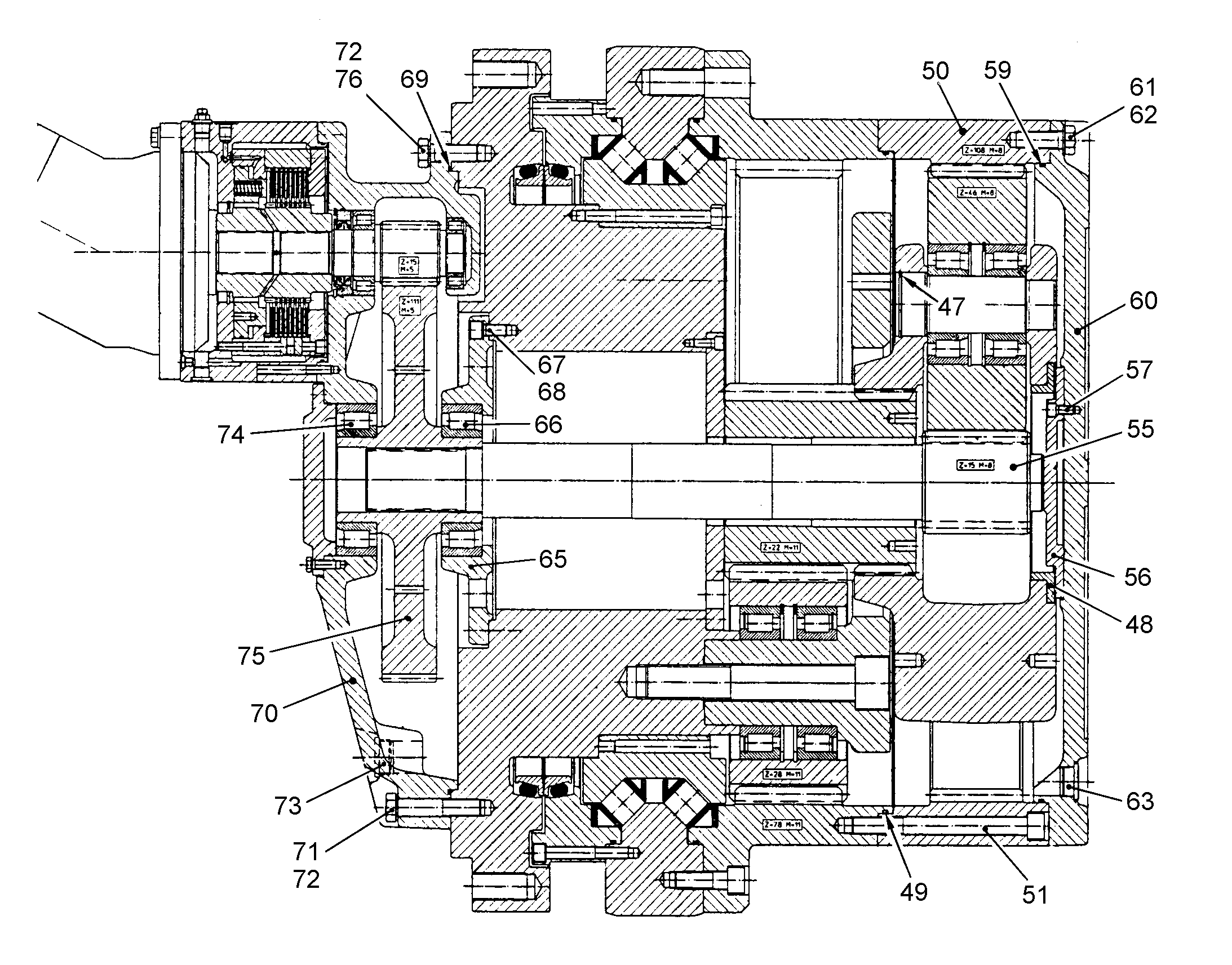 УПЛОТНИТЕЛЬНОЕ КОЛЬЦО 850,0X5 7610607 LIEBHERR