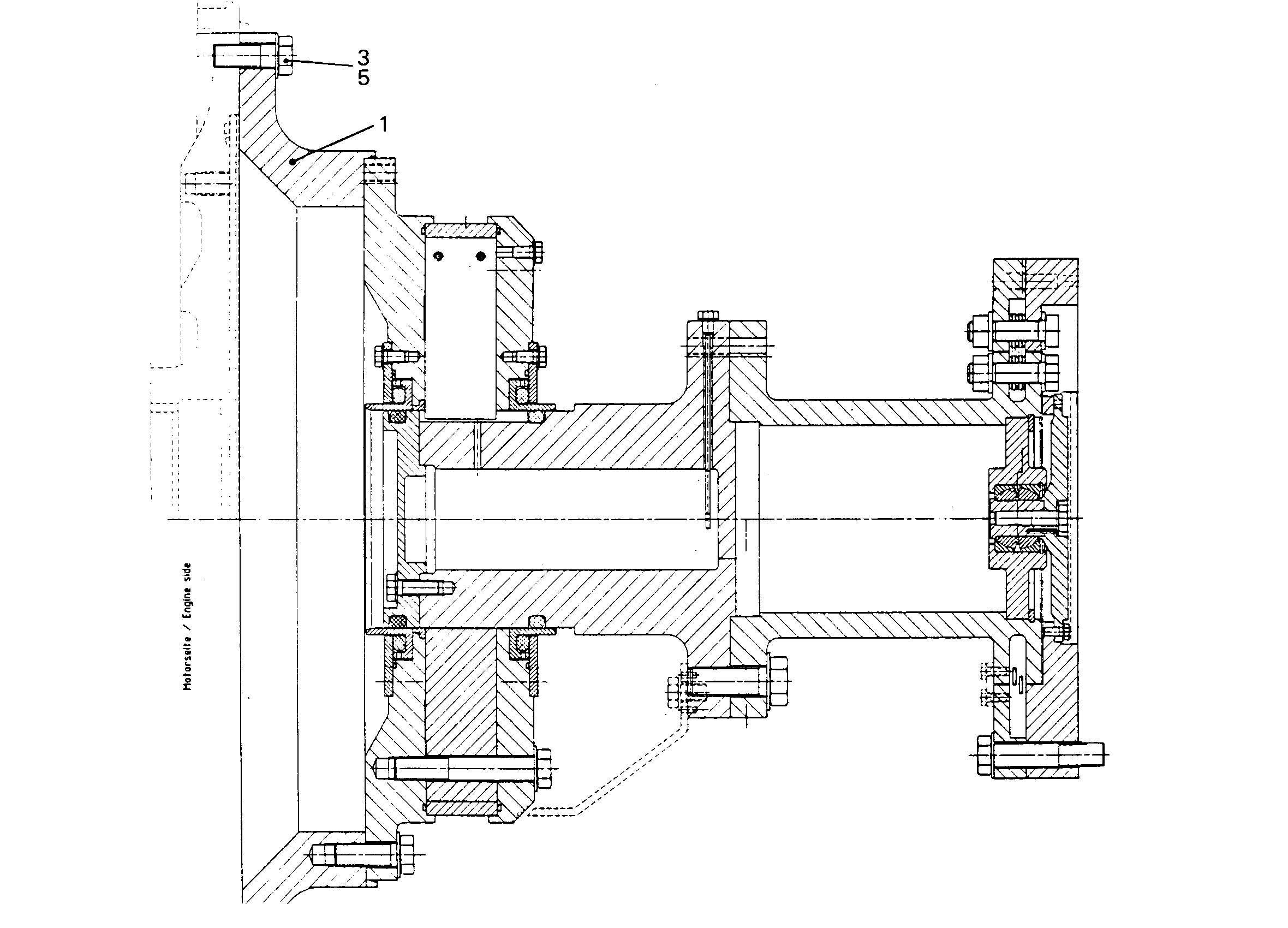 ФЛАНЕЦ 5615622 LIEBHERR