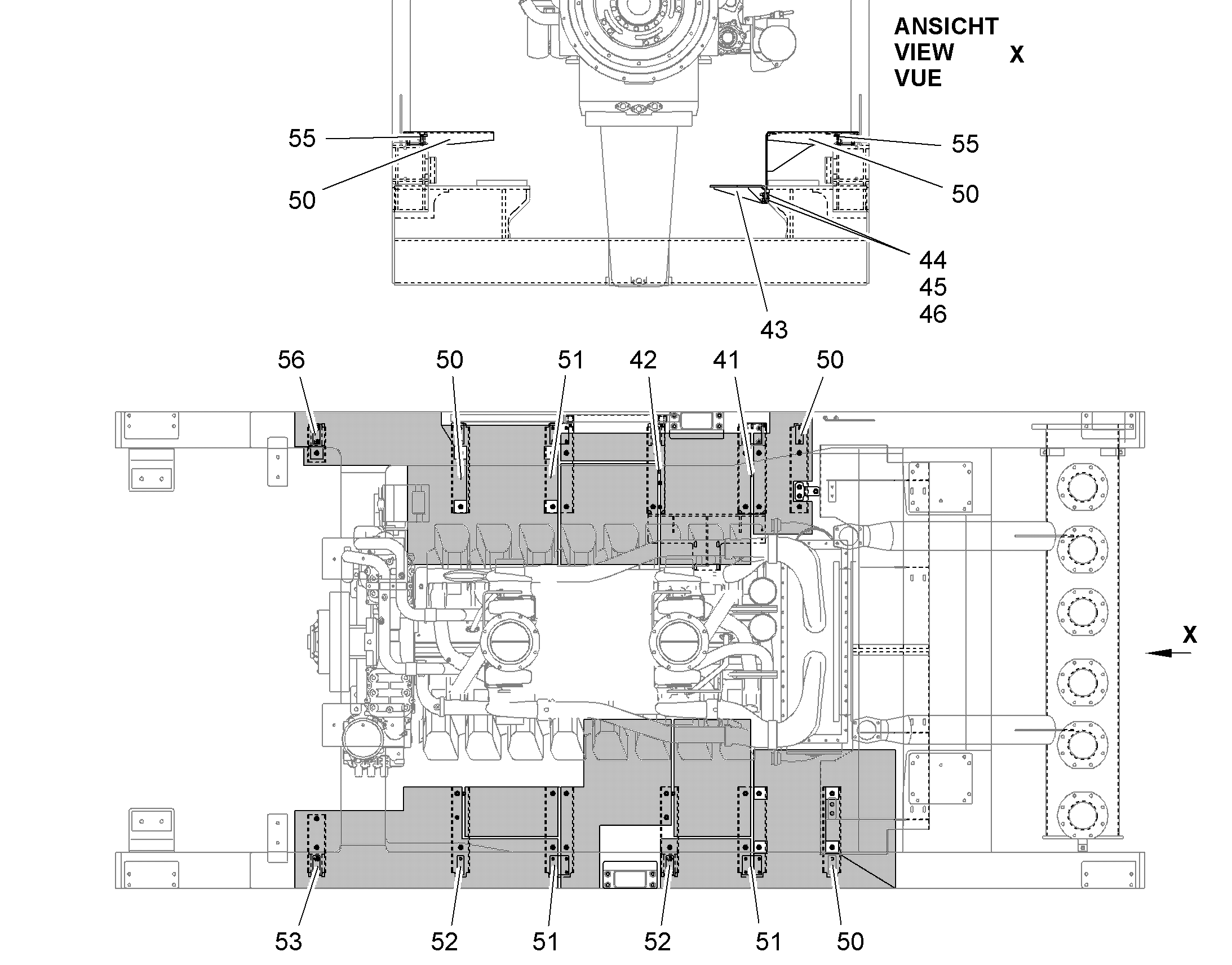 КОНСОЛЬ 10095310 LIEBHERR