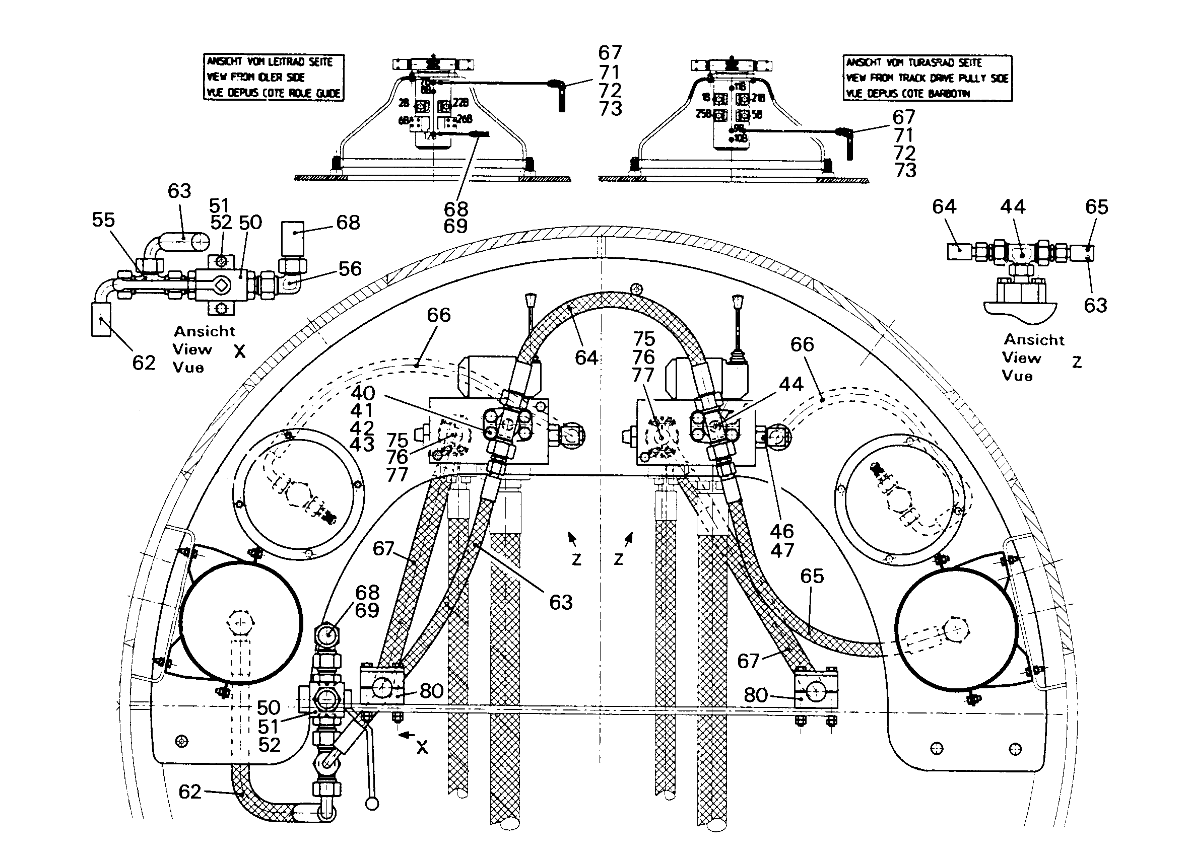 ШЛАНГ 20X1270 5614603 LIEBHERR