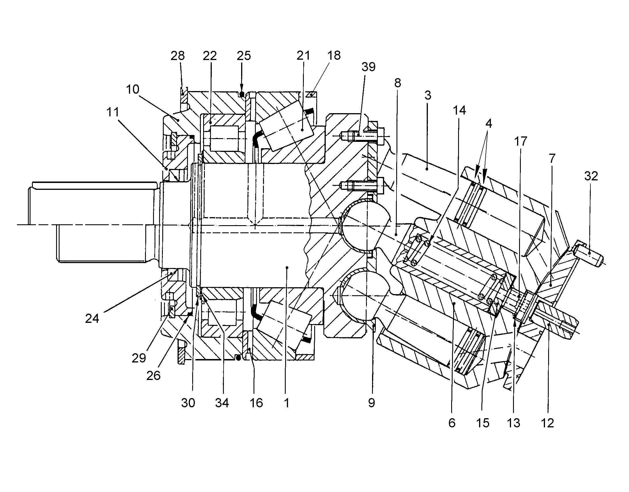 СТОПОРНОЕ КОЛЬЦО DIN 471 100 4280054 LIEBHERR