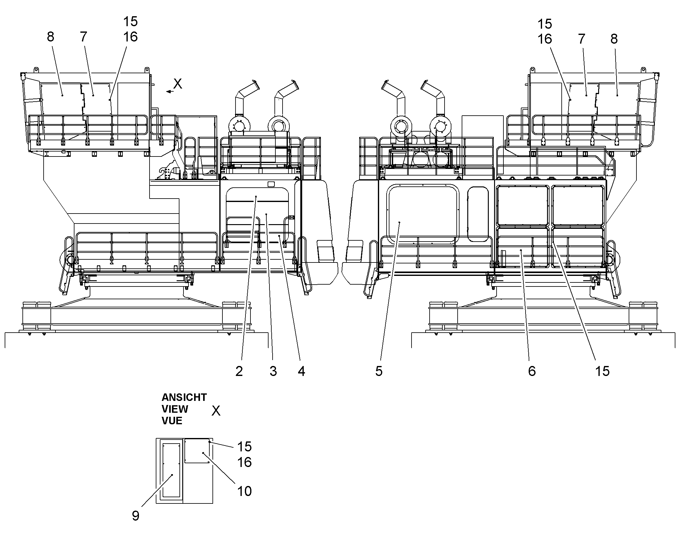 ПОКРЫТИЕ ДЕРЕВЯННОЕ 9864980 LIEBHERR