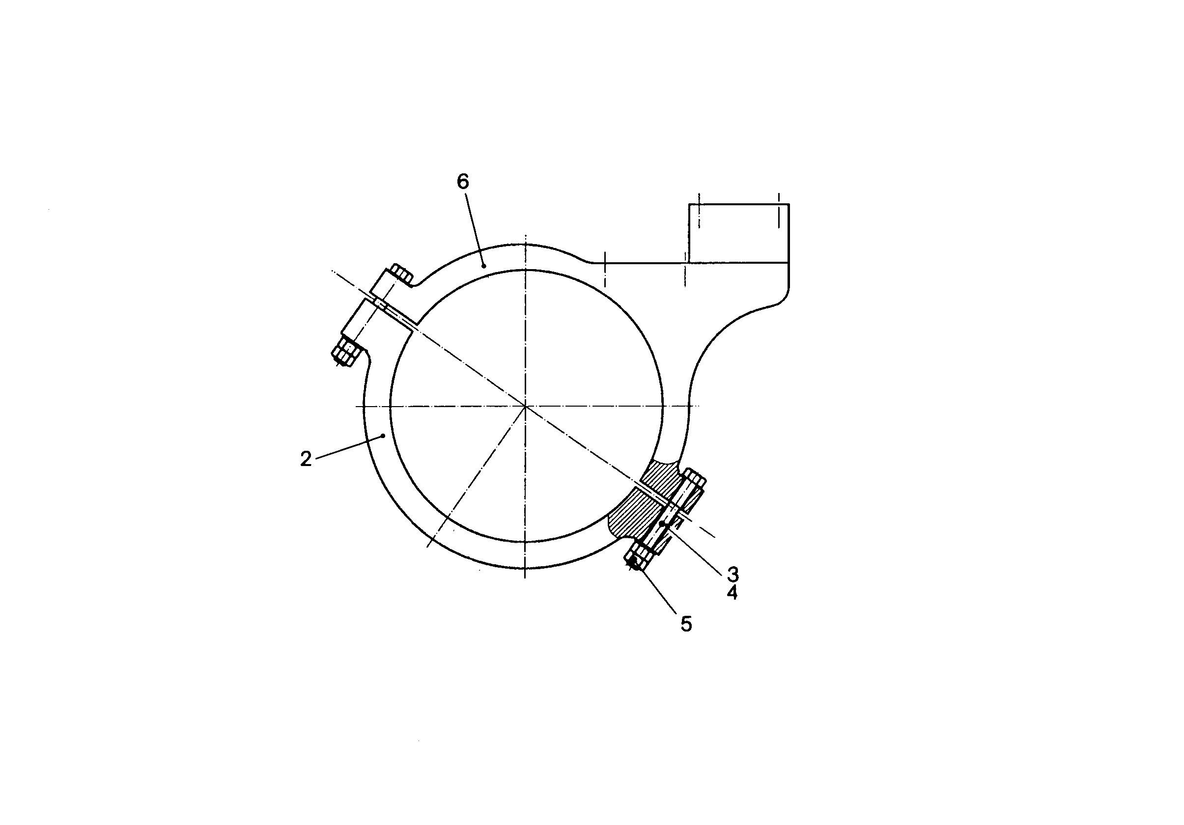 ПОЛУХОМУТИК 9767413 LIEBHERR