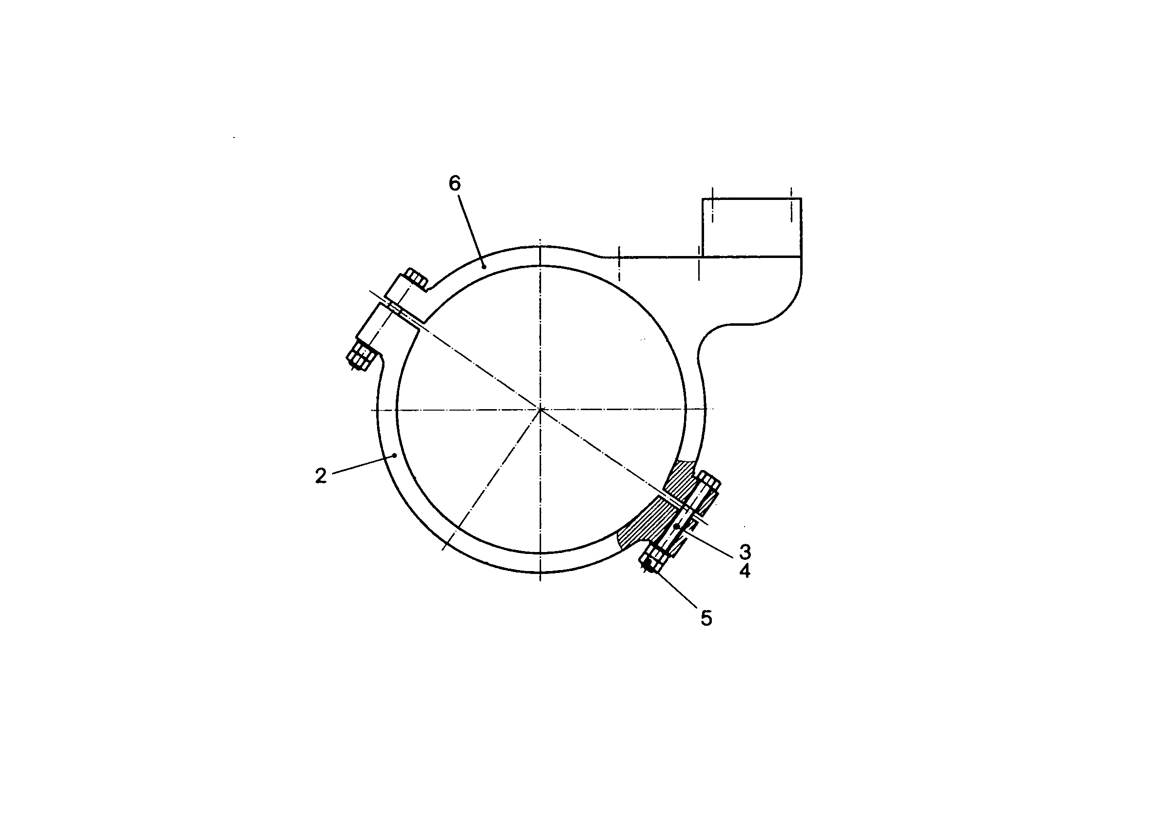 ПОЛУХОМУТИК 9689394 LIEBHERR